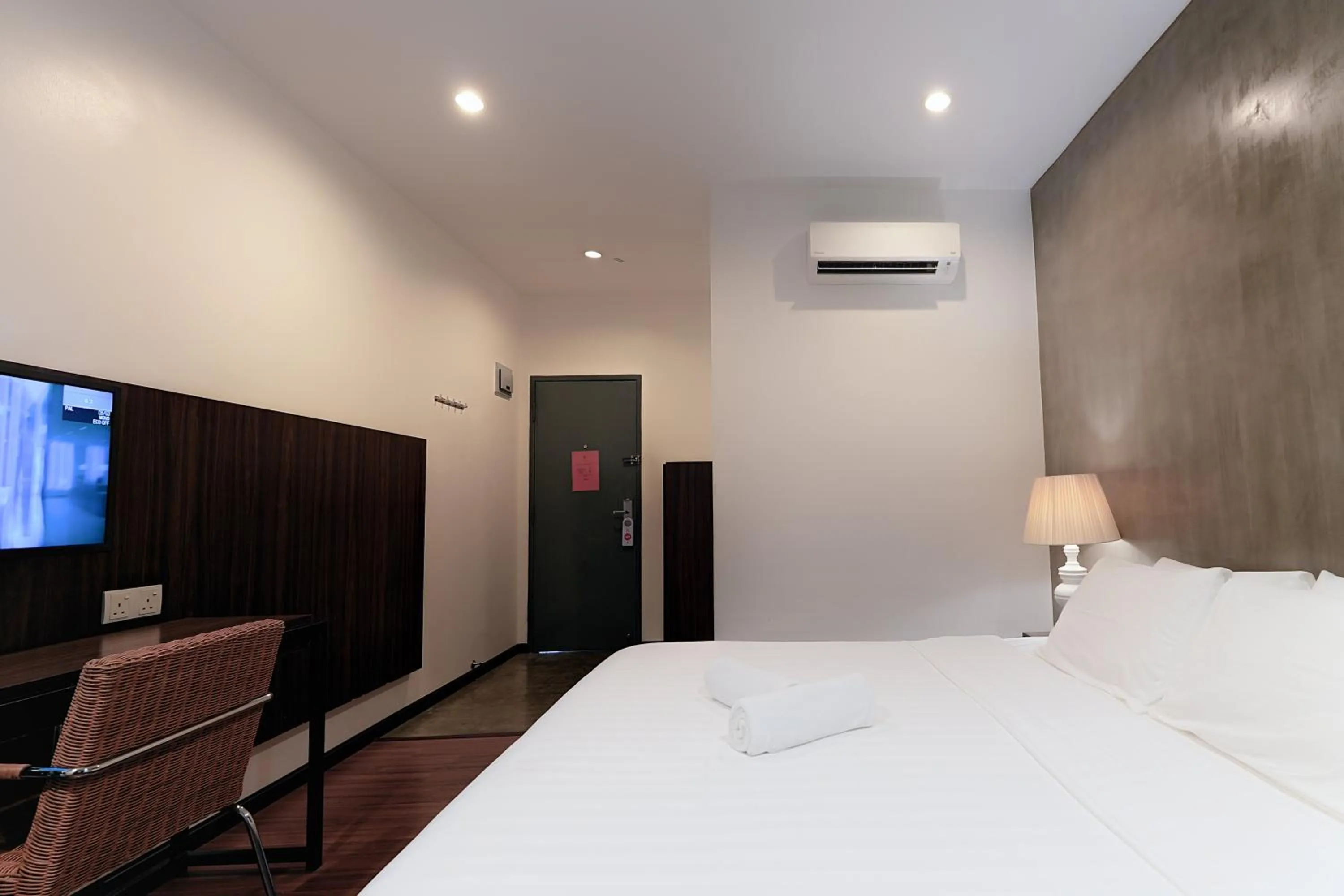 Bed in T+ Hotel Sungai Korok