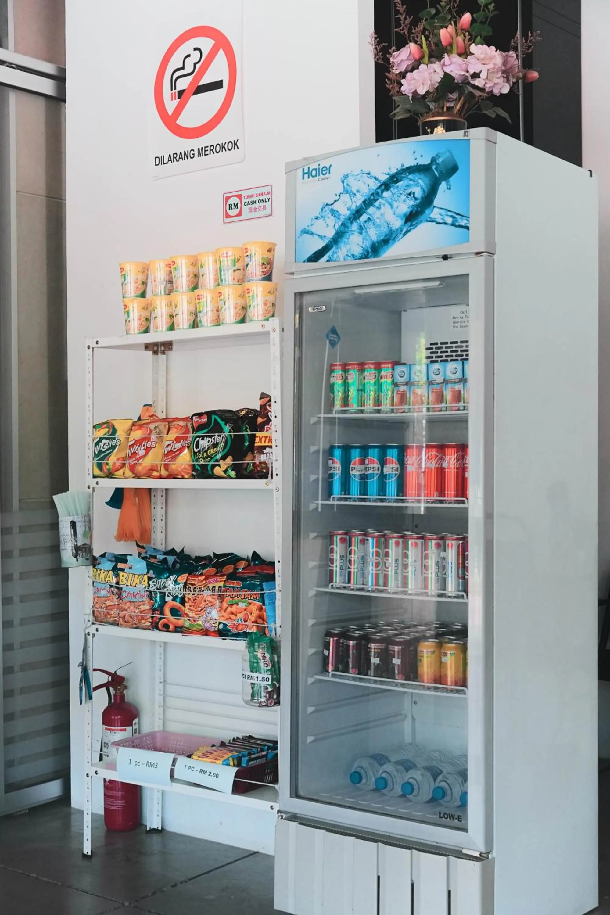 Lobby or reception in T+ Hotel Sungai Korok