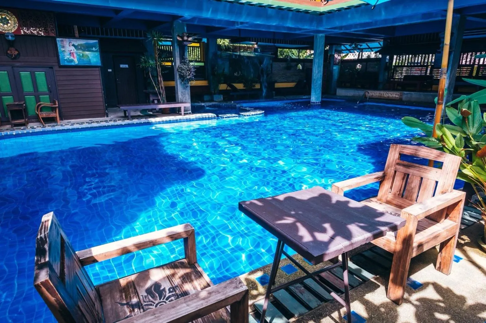 Pool view in Lanna Boutique Resort