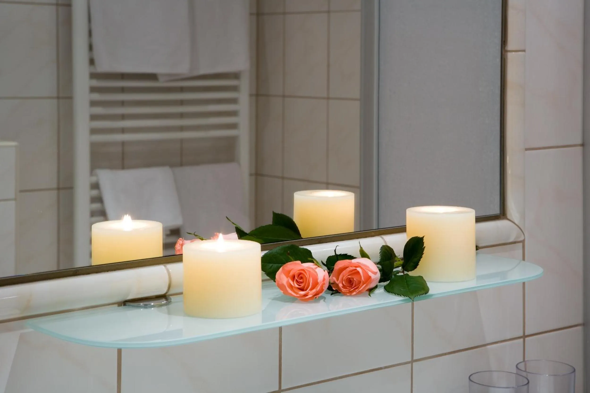 Bathroom in Hotel Bergland