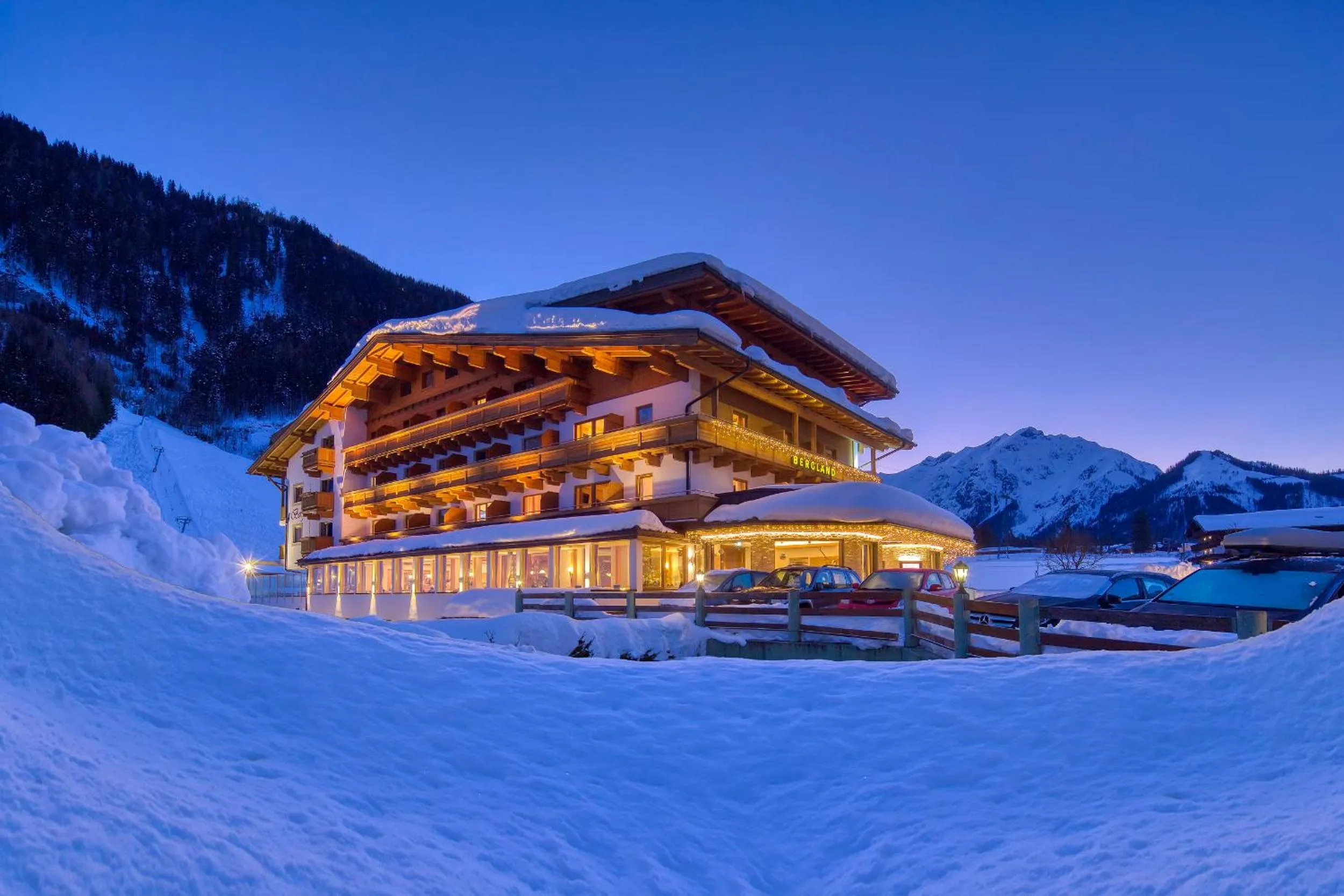 Winter in Hotel Bergland