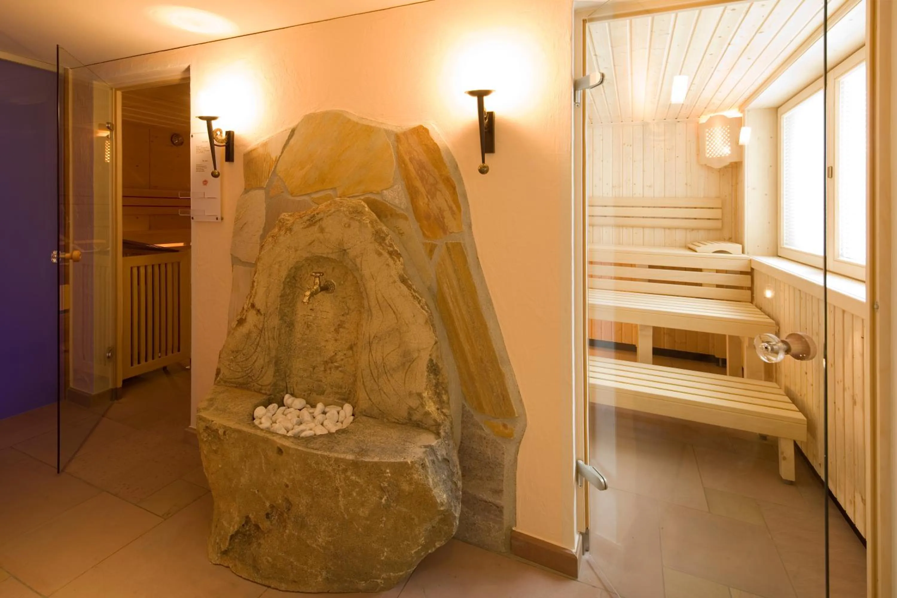Sauna in Hotel Bergland