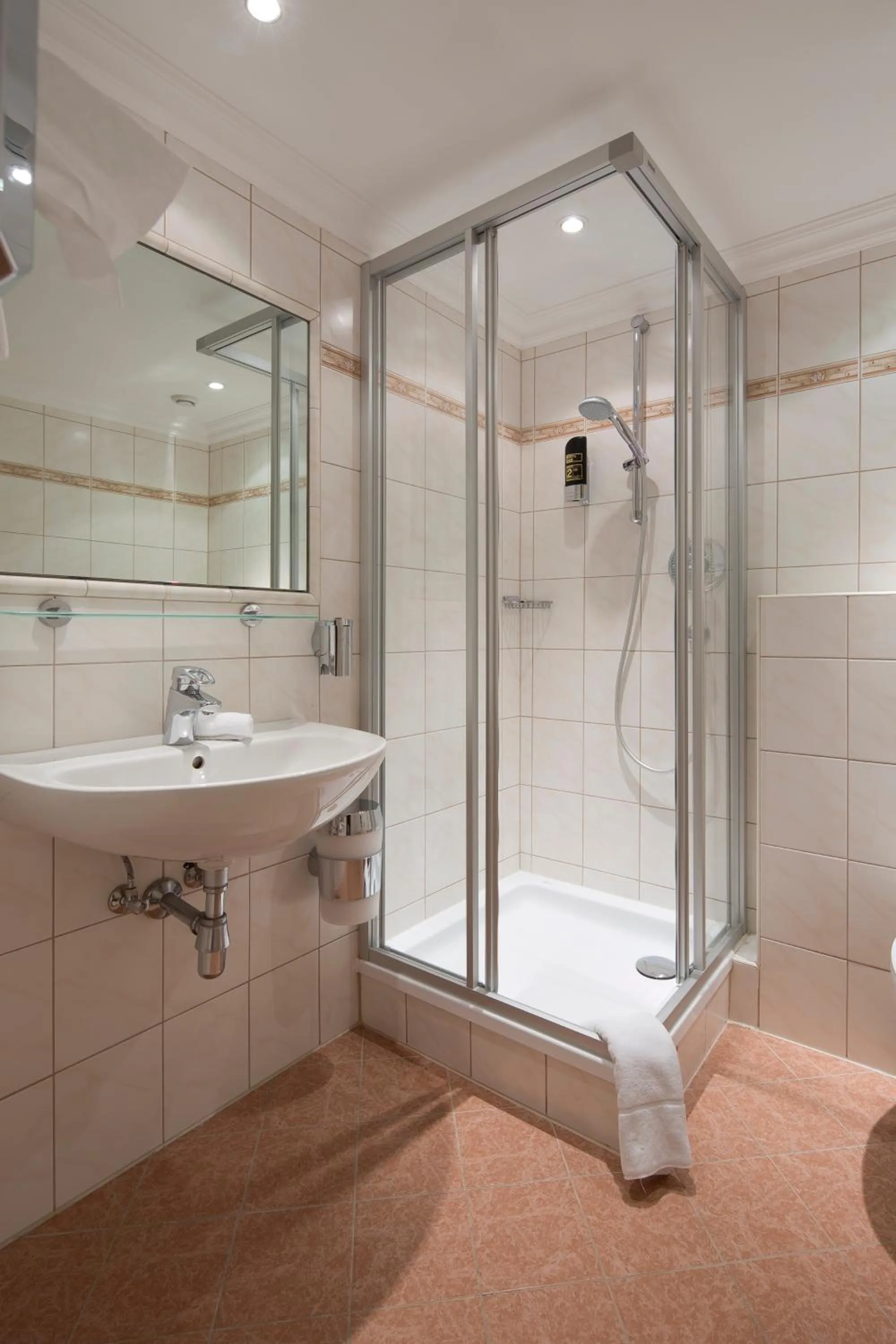 Bathroom in Hotel Bergland