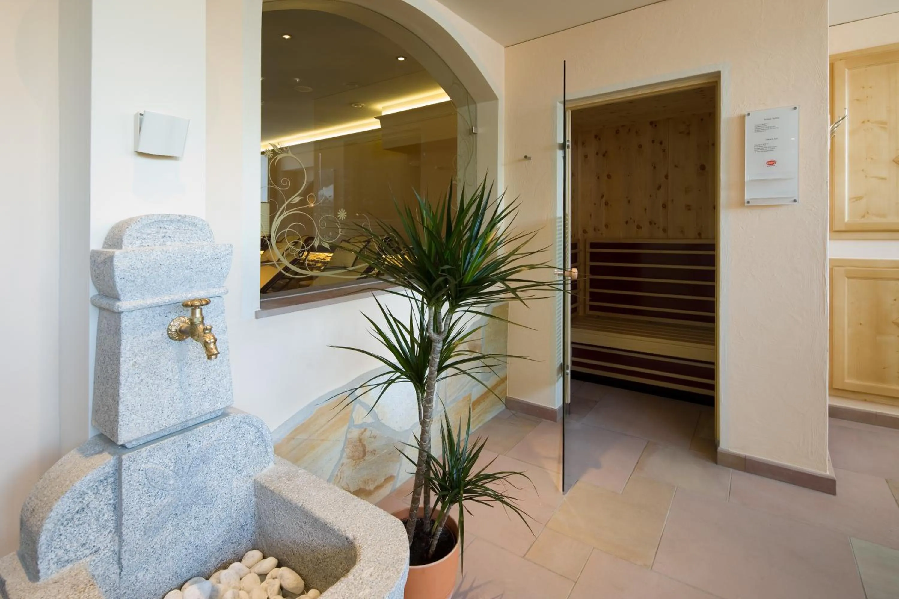 Sauna in Hotel Bergland