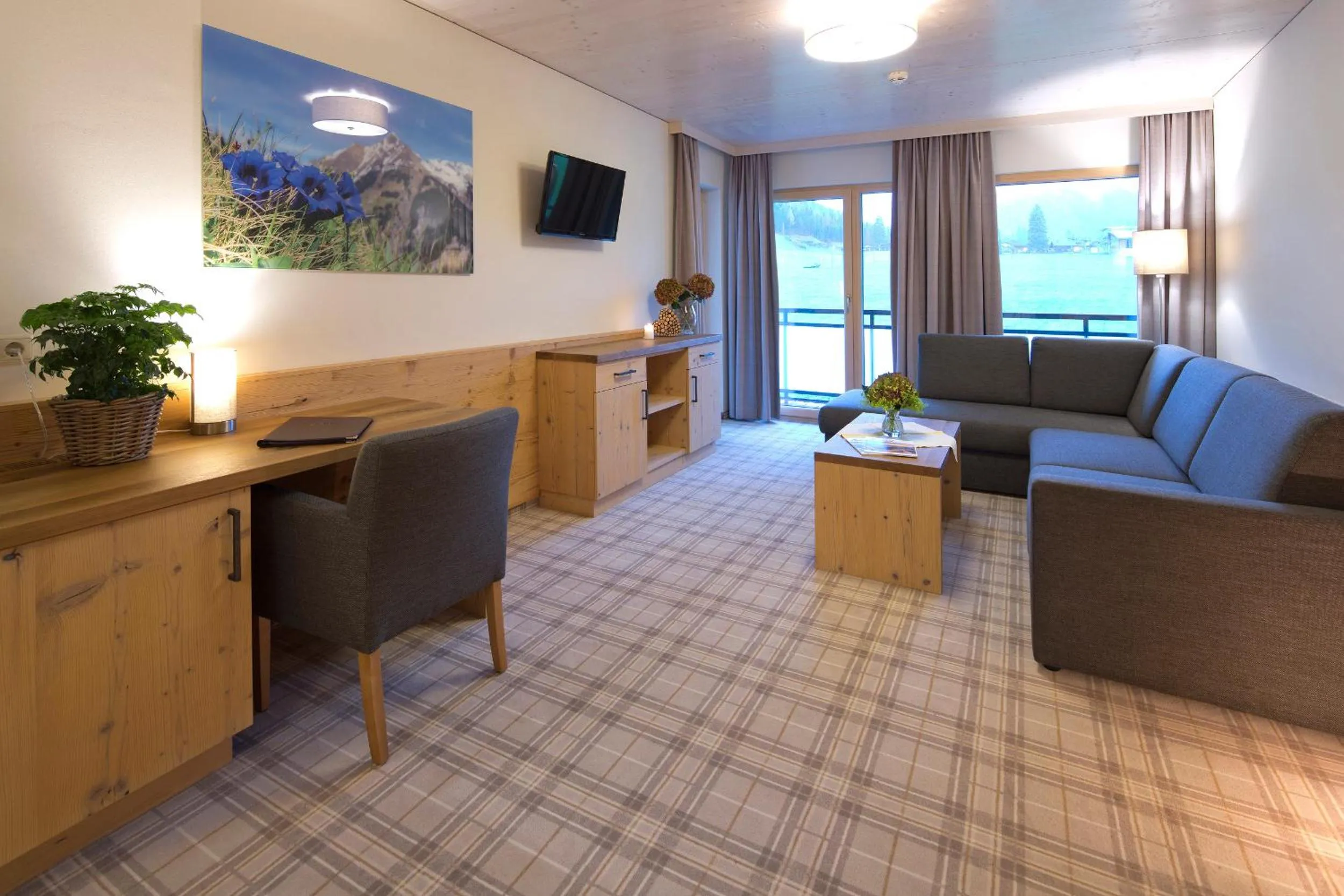 Photo of the whole room in Hotel Bergland