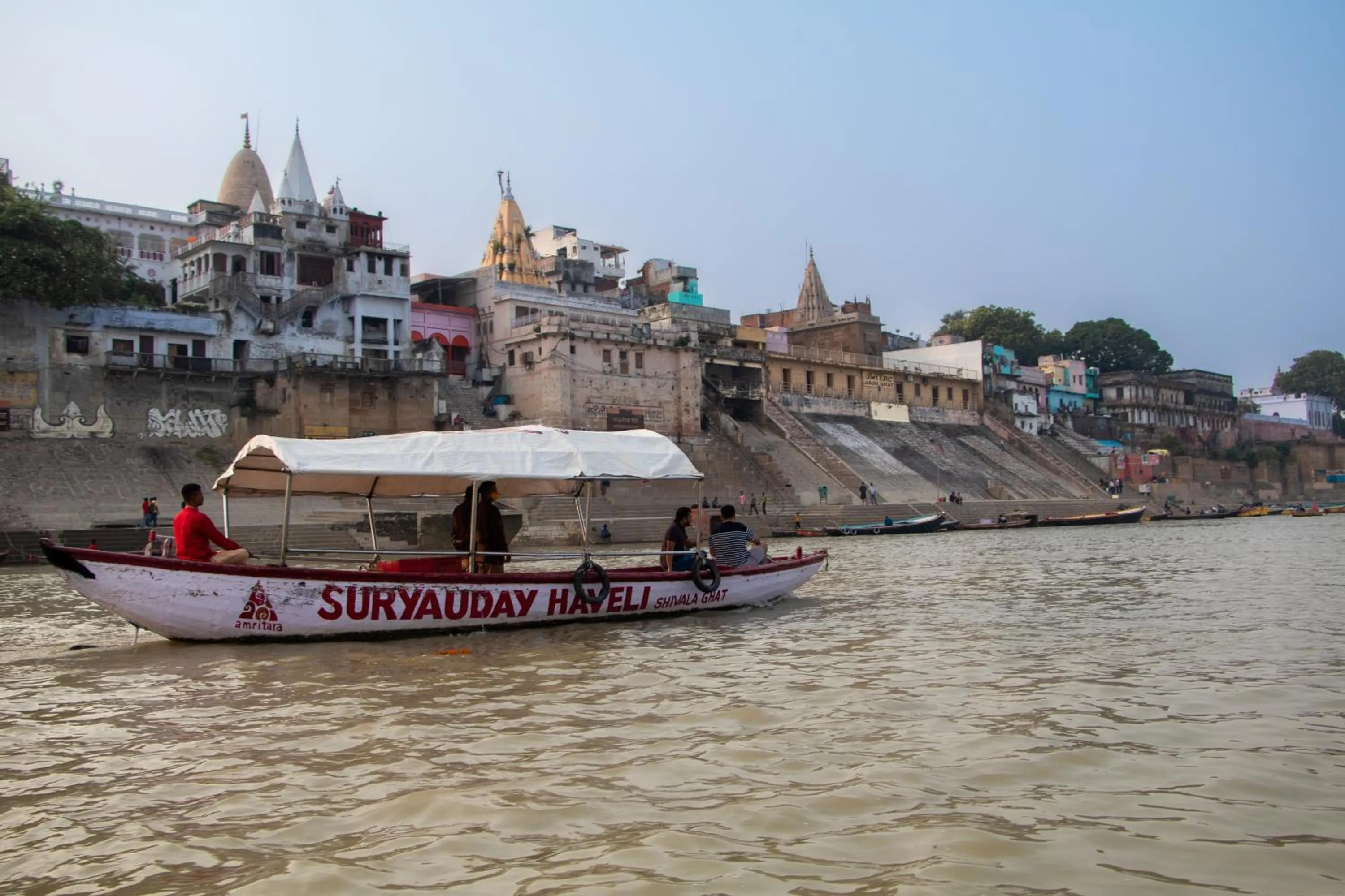 People in Amritara Suryauday Haveli