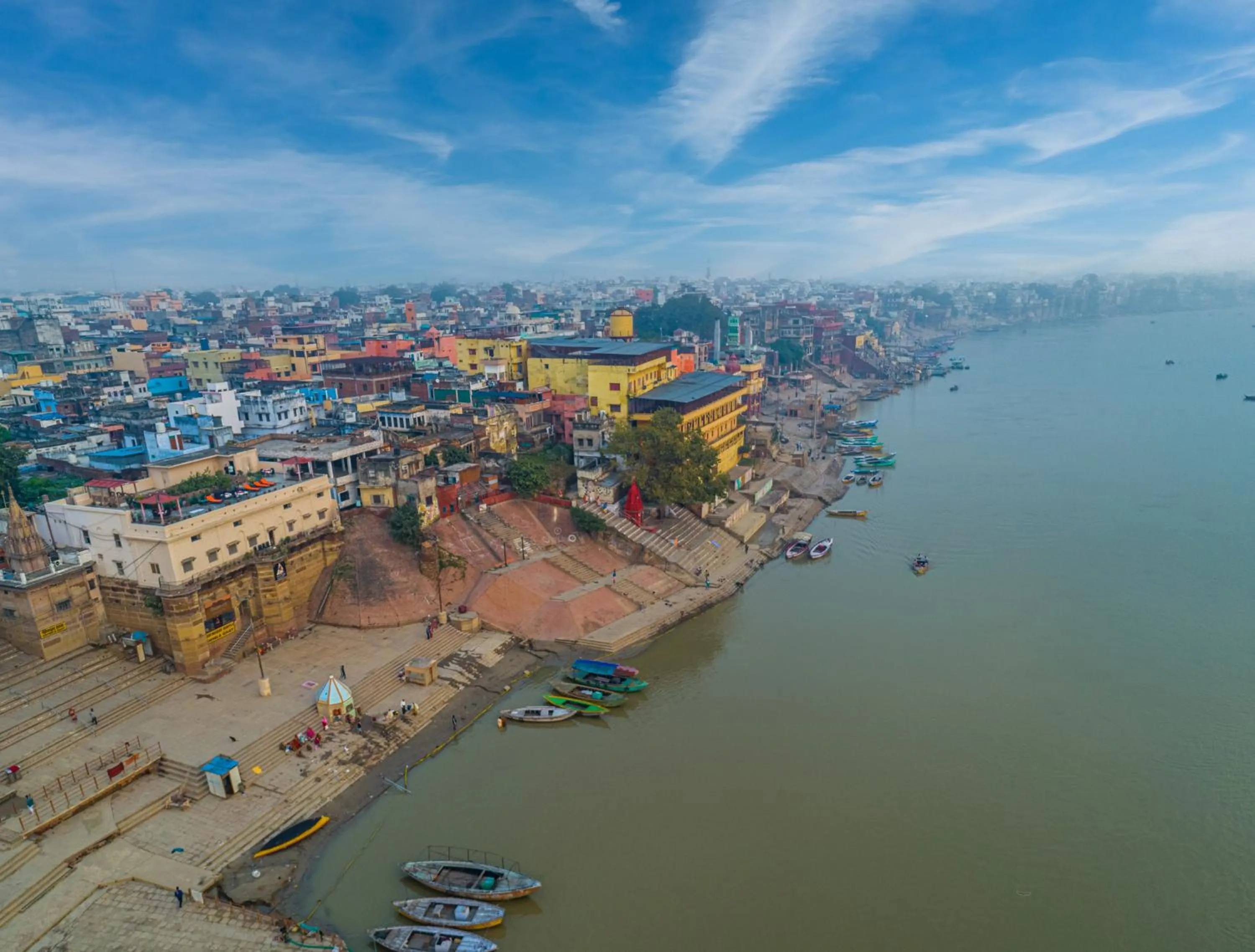 Bird's eye view in Amritara Suryauday Haveli
