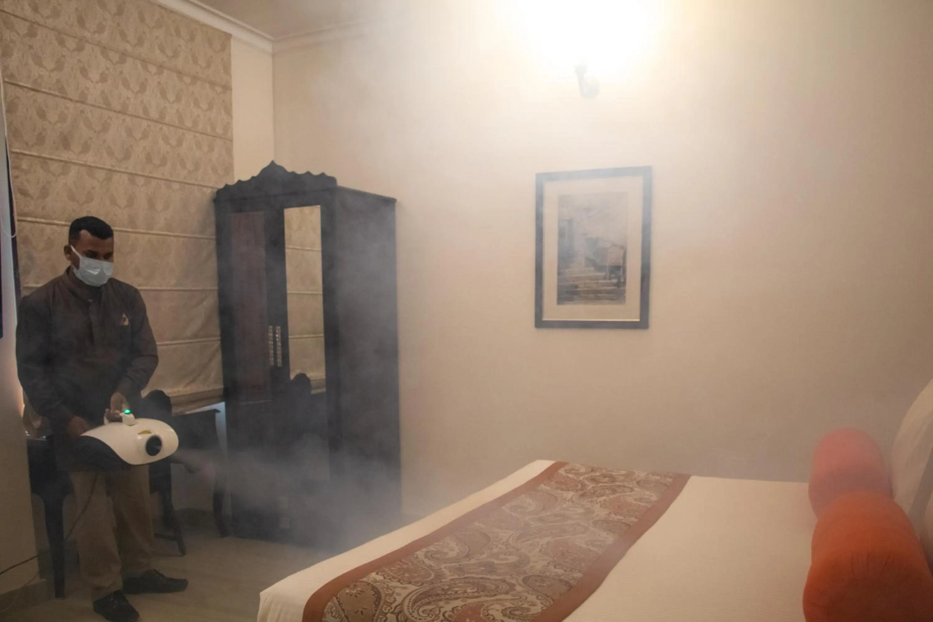 Bedroom in Amritara Suryauday Haveli