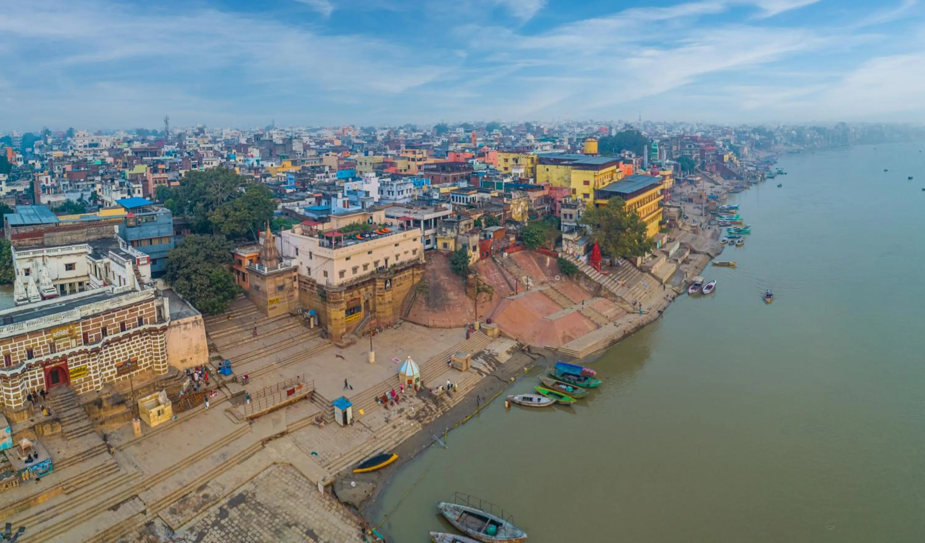 Bird's eye view in Amritara Suryauday Haveli