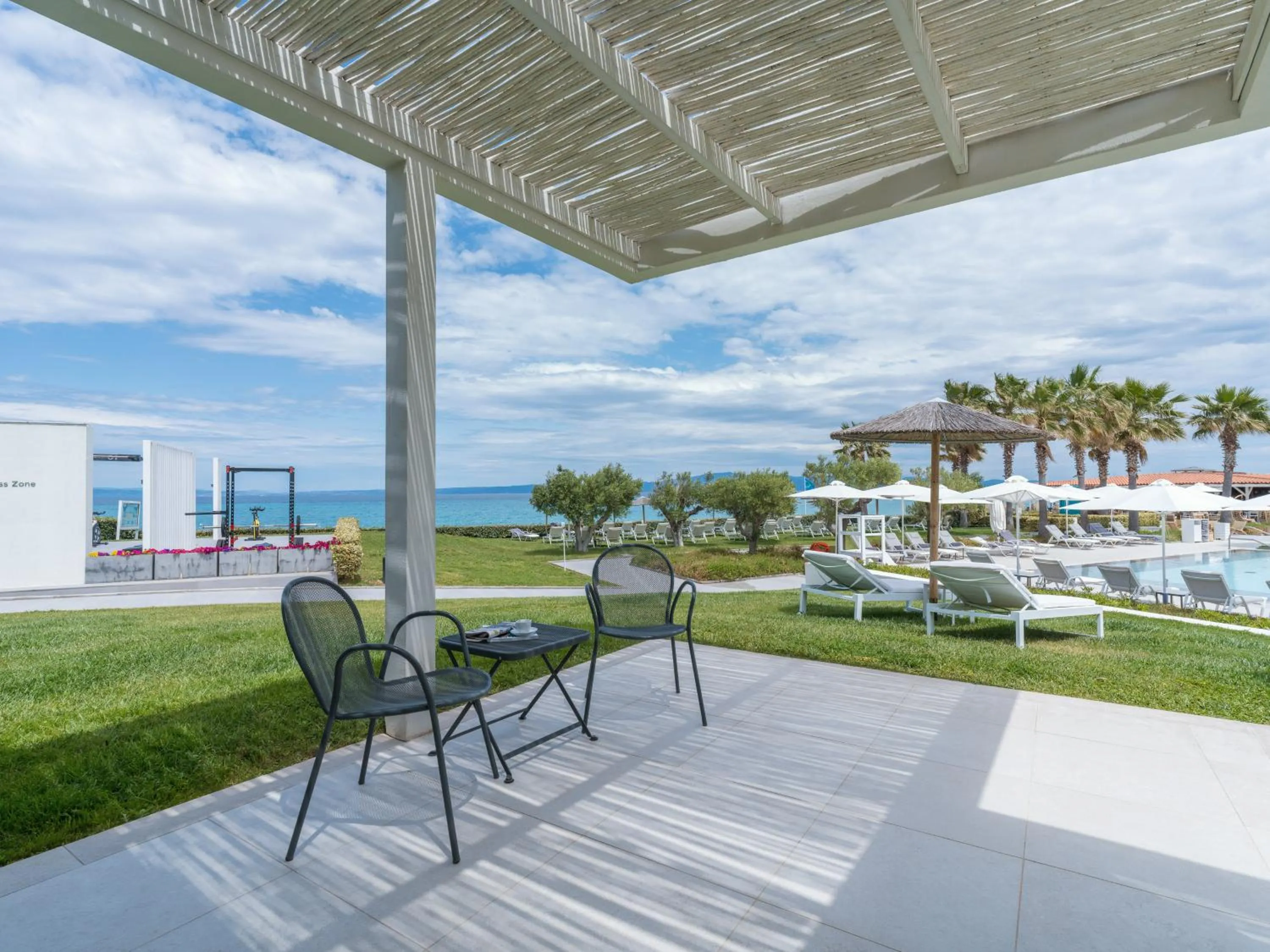 Balcony/Terrace in Domes Noruz Kassandra, Halkidiki - Adults Only