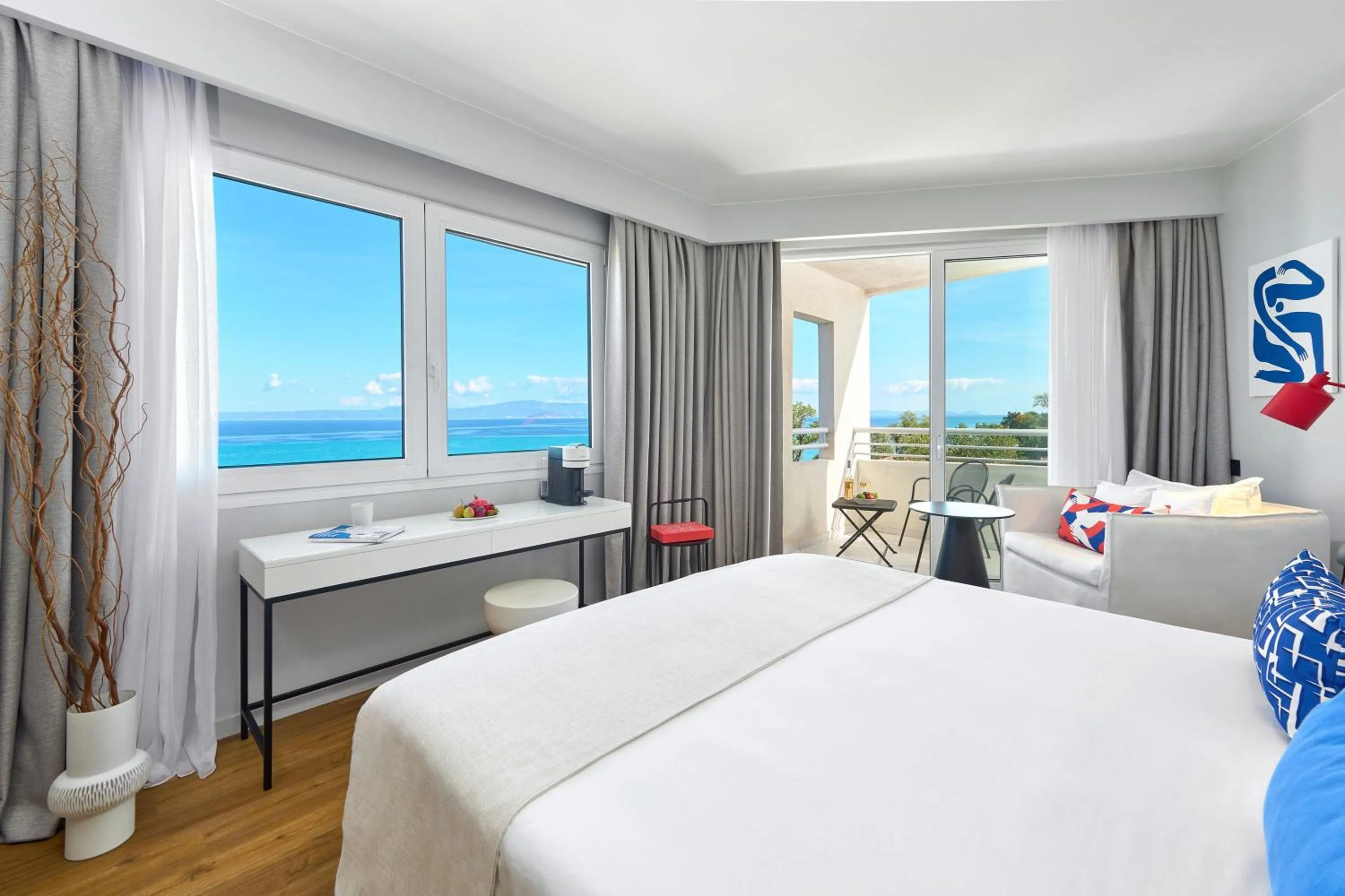 Sea view, Bed in Domes Noruz Kassandra, Halkidiki - Adults Only