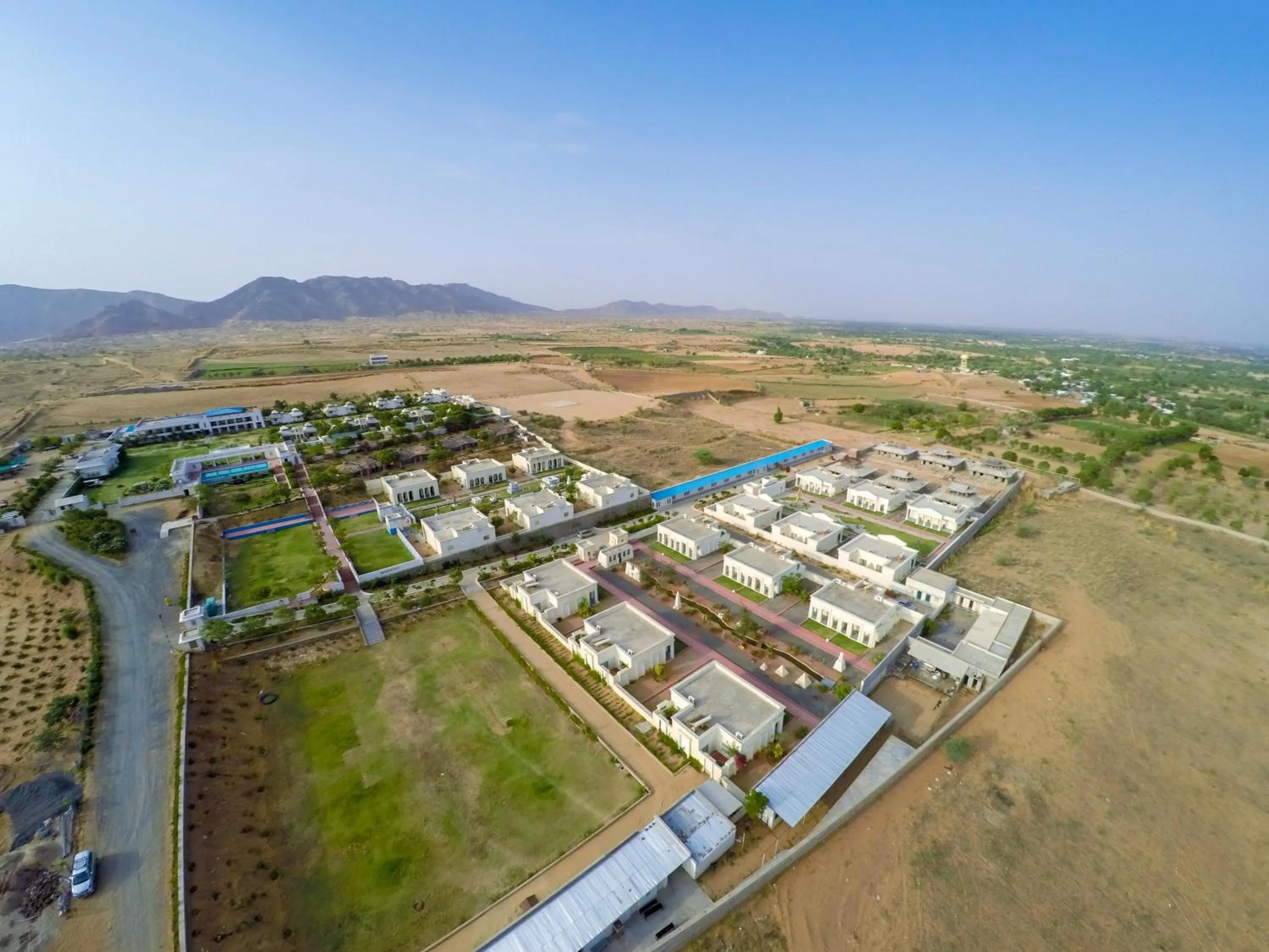 View (from property/room) in Aaram Baagh Pushkar by Pachar Group