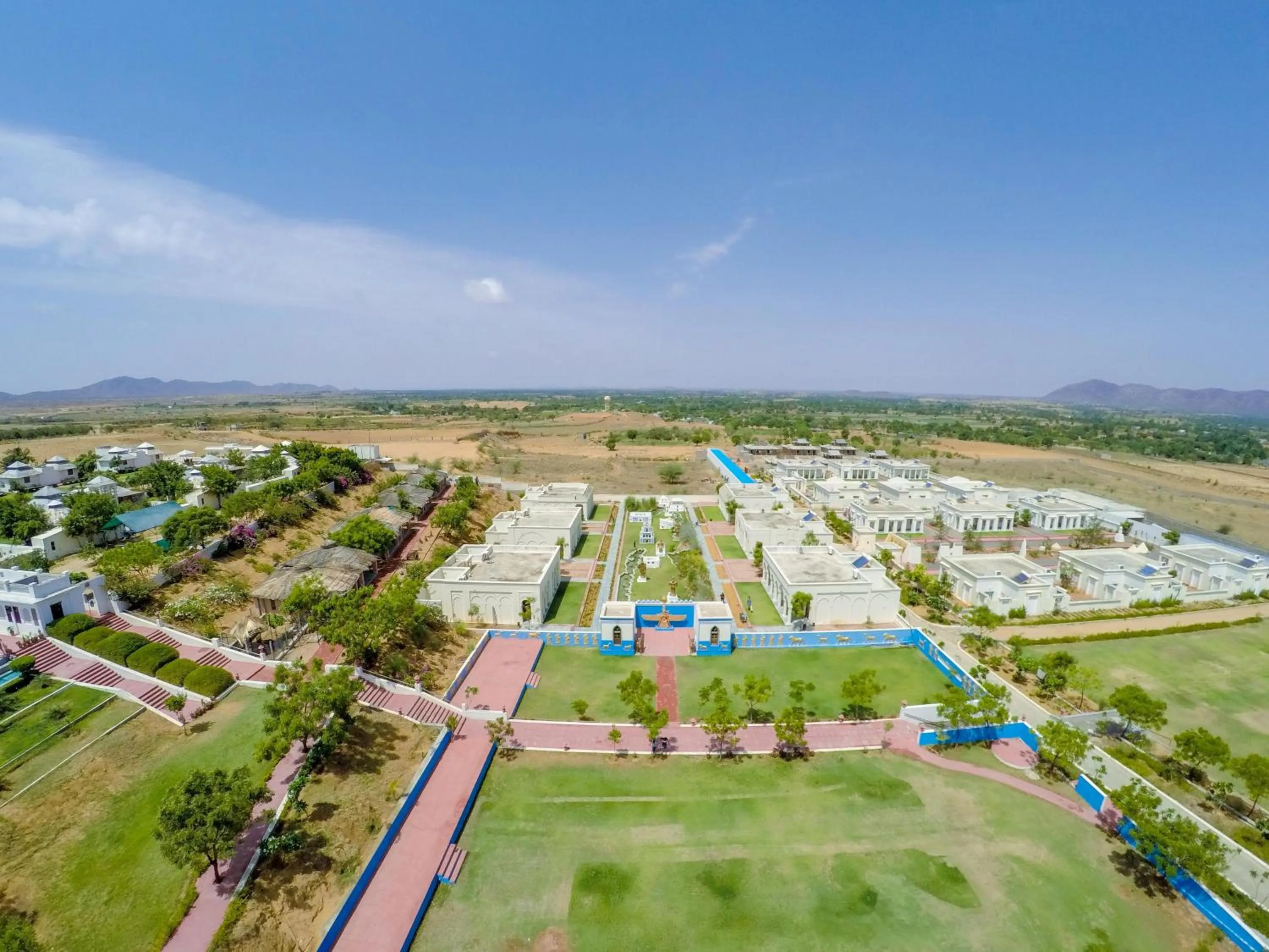 Bird's eye view in Aaram Baagh Pushkar by Pachar Group