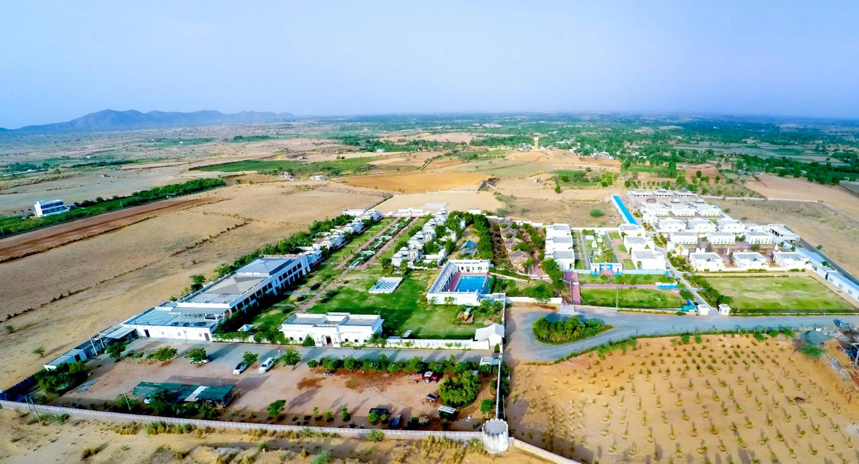 View (from property/room) in Aaram Baagh Pushkar by Pachar Group