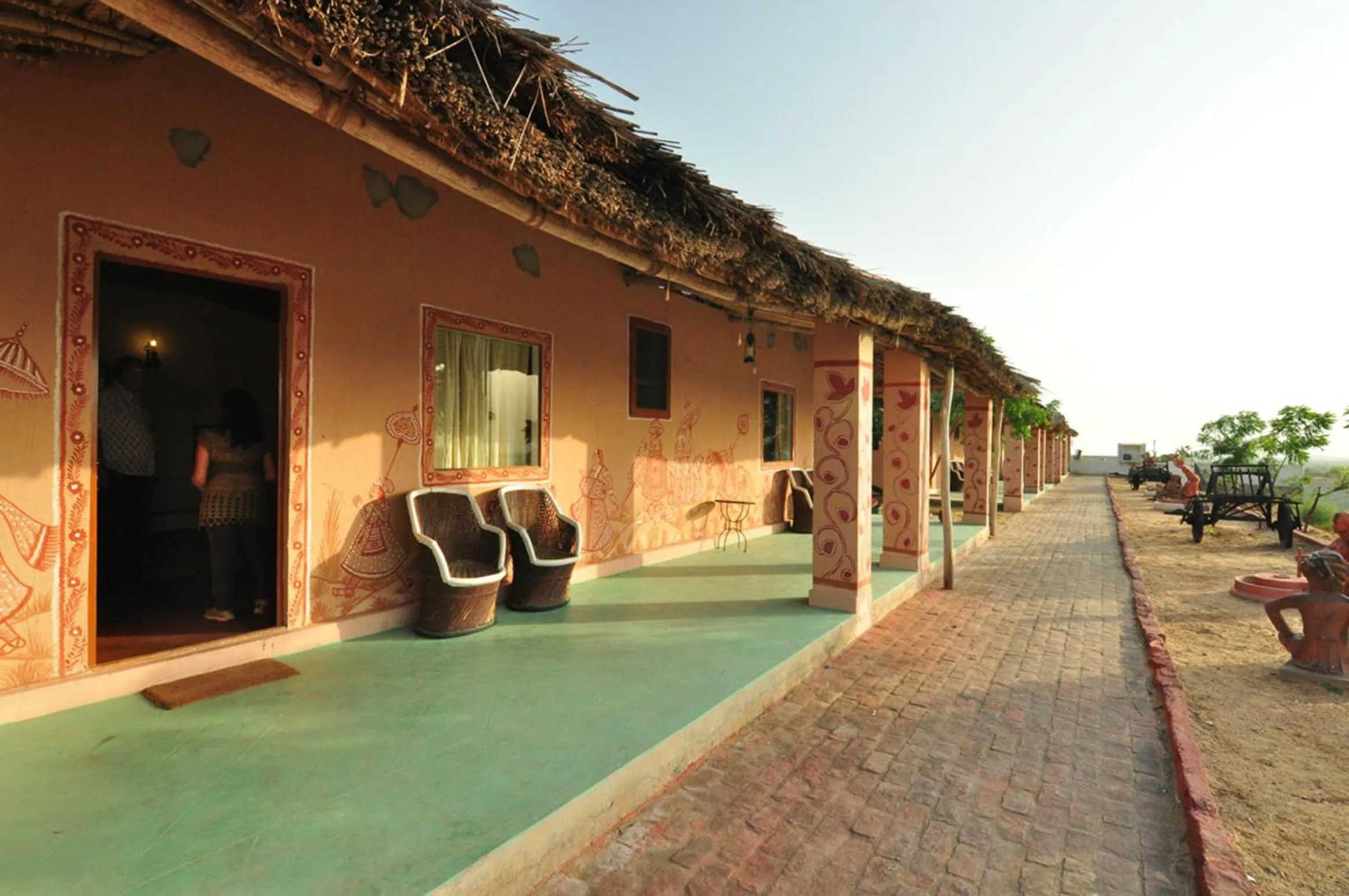 View (from property/room) in Aaram Baagh Pushkar by Pachar Group