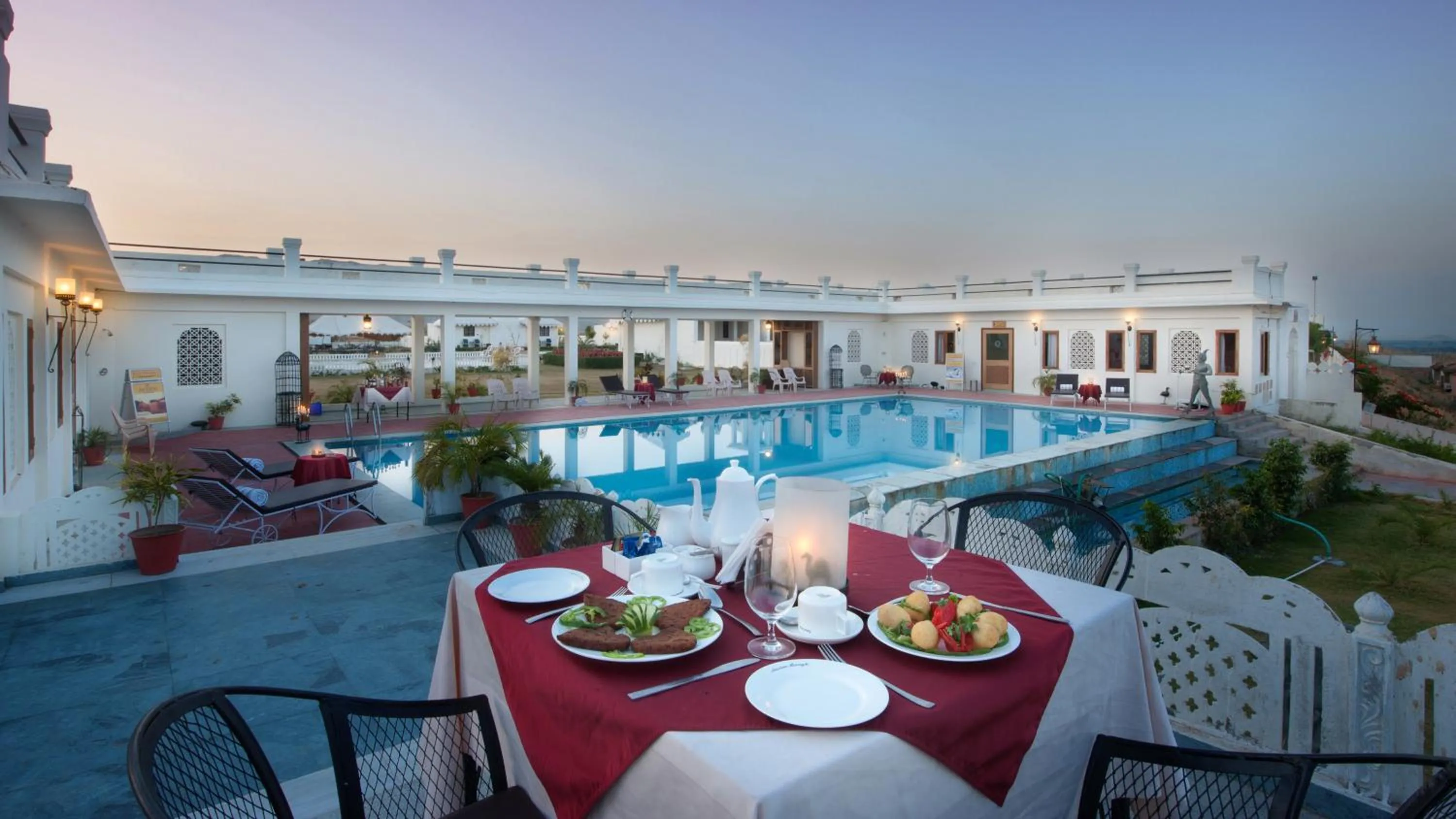 Food and drinks in Aaram Baagh Pushkar by Pachar Group