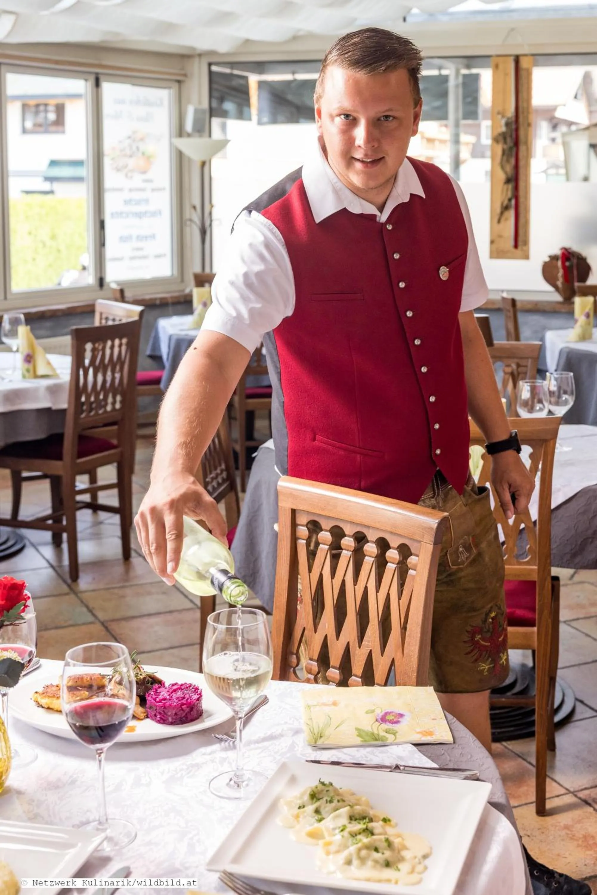 Restaurant/places to eat in Hotel Alpenhof