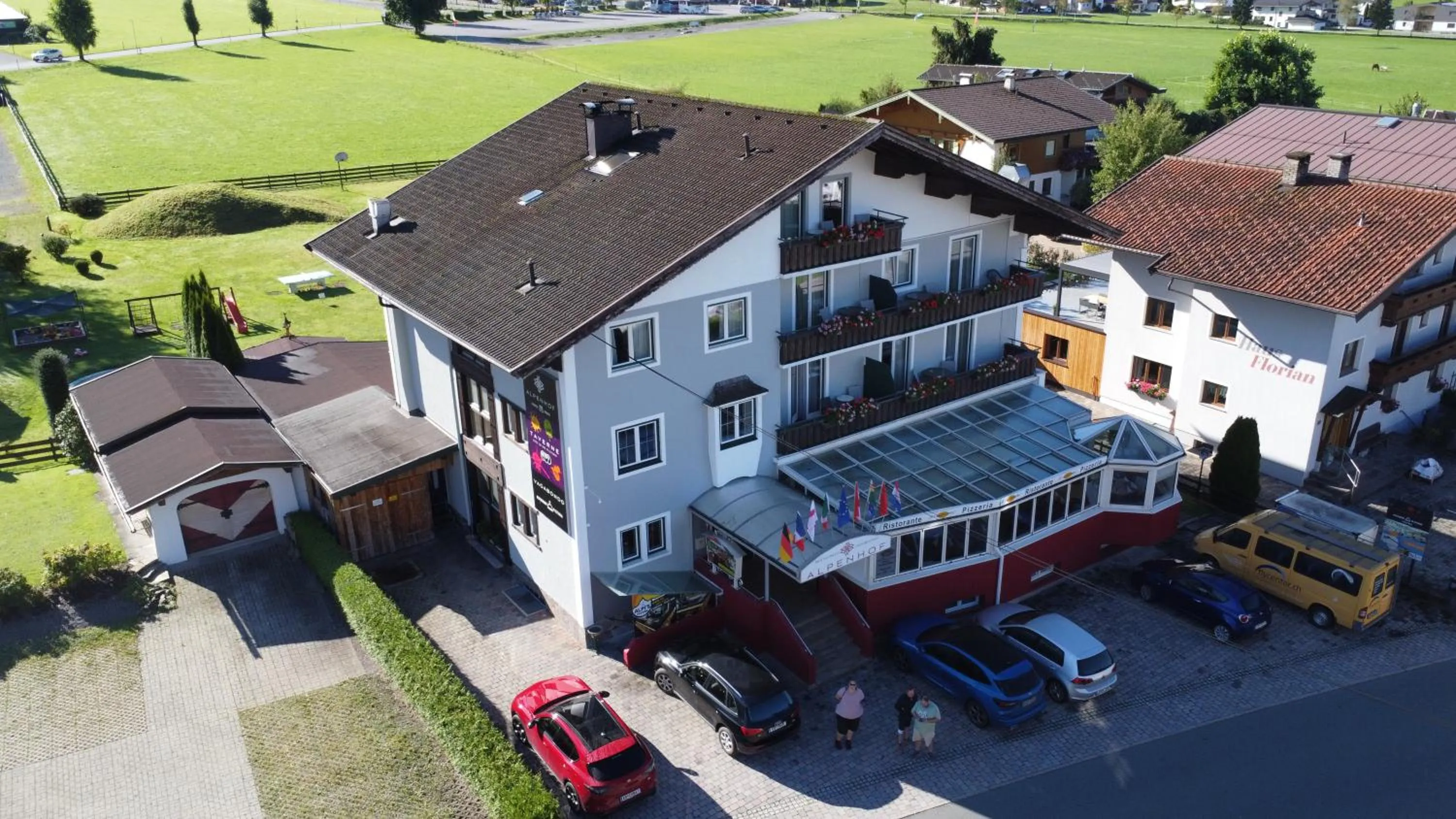 Property building in Hotel Alpenhof