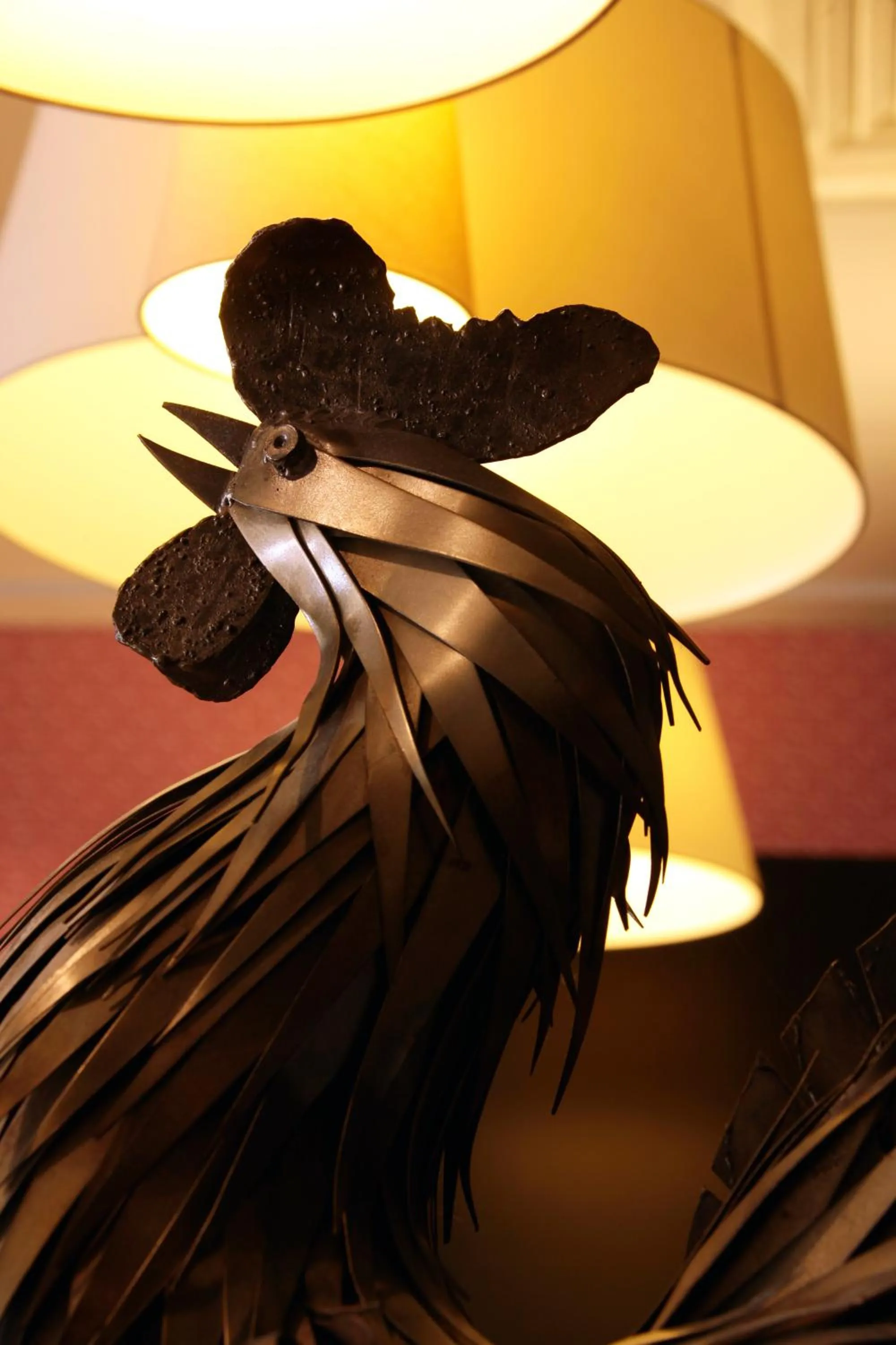 Decorative detail in Logis Hotel des Bourbons Montluçon Climatisé