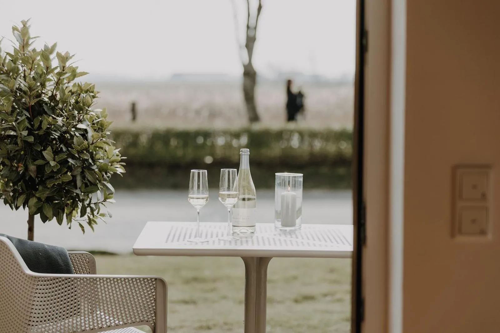 View (from property/room) in Hotel zur Treene