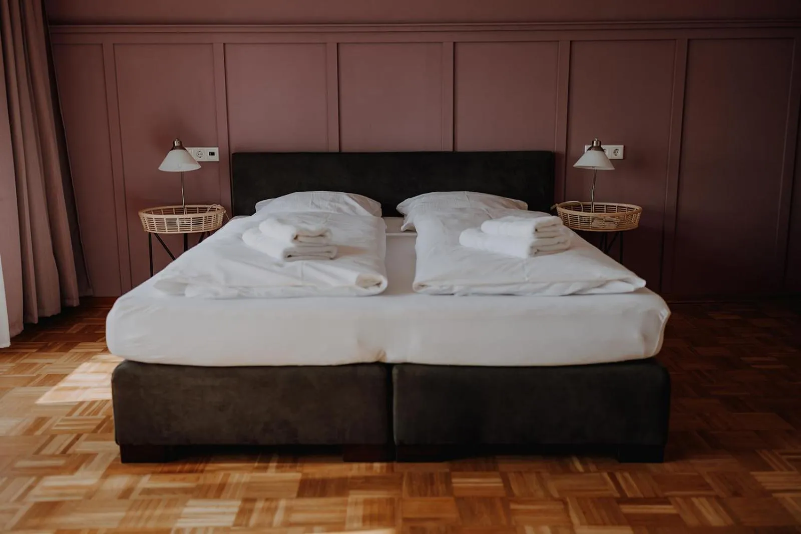 Photo of the whole room, Bed in Hotel zur Treene