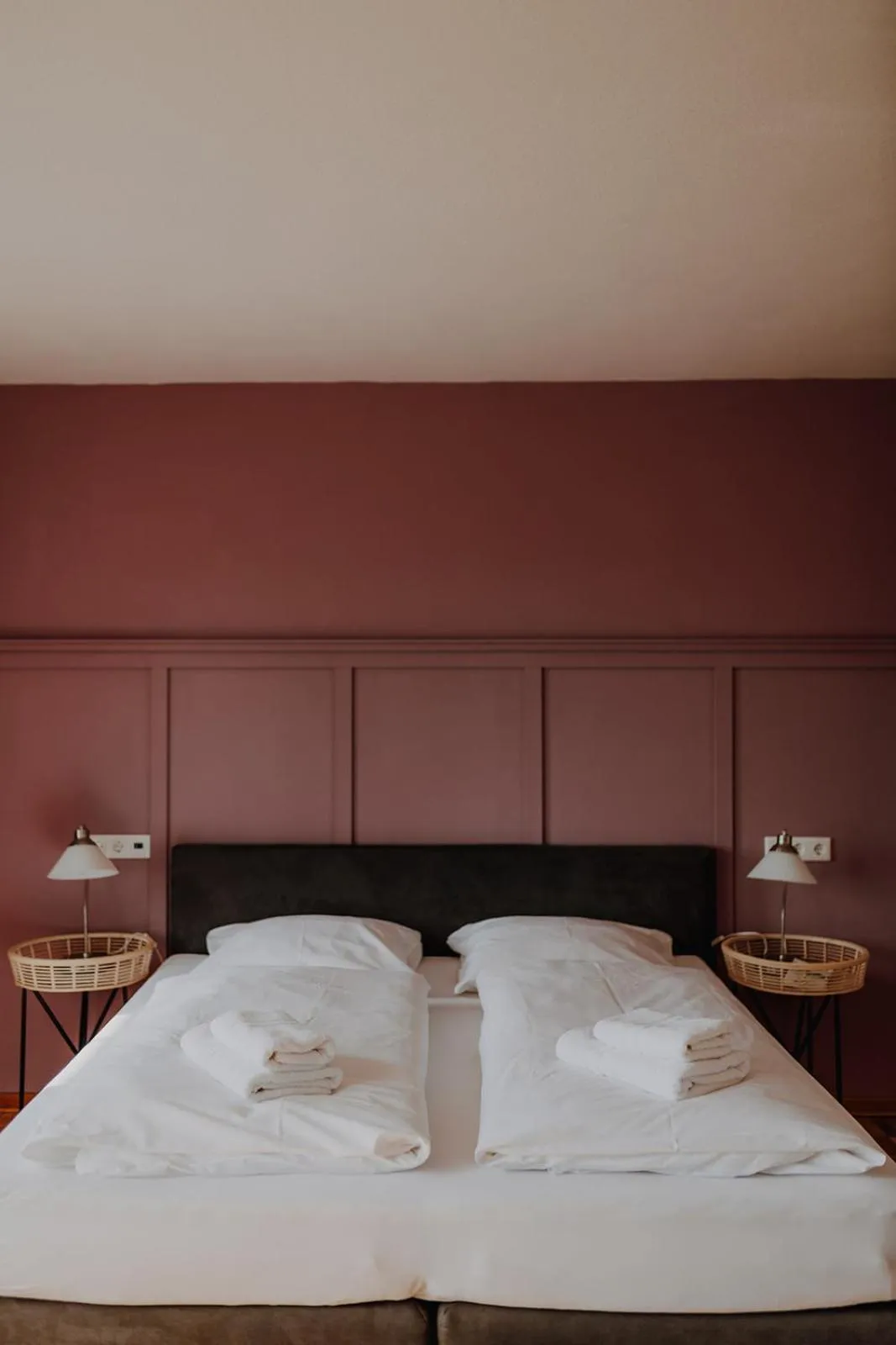 Bed in Hotel zur Treene