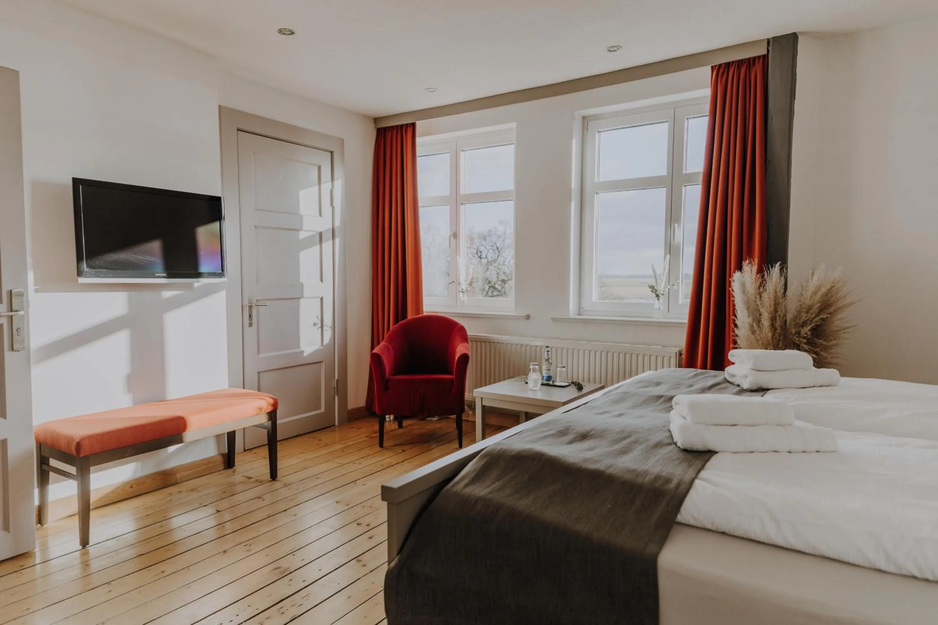 TV and multimedia, Bed in Hotel zur Treene