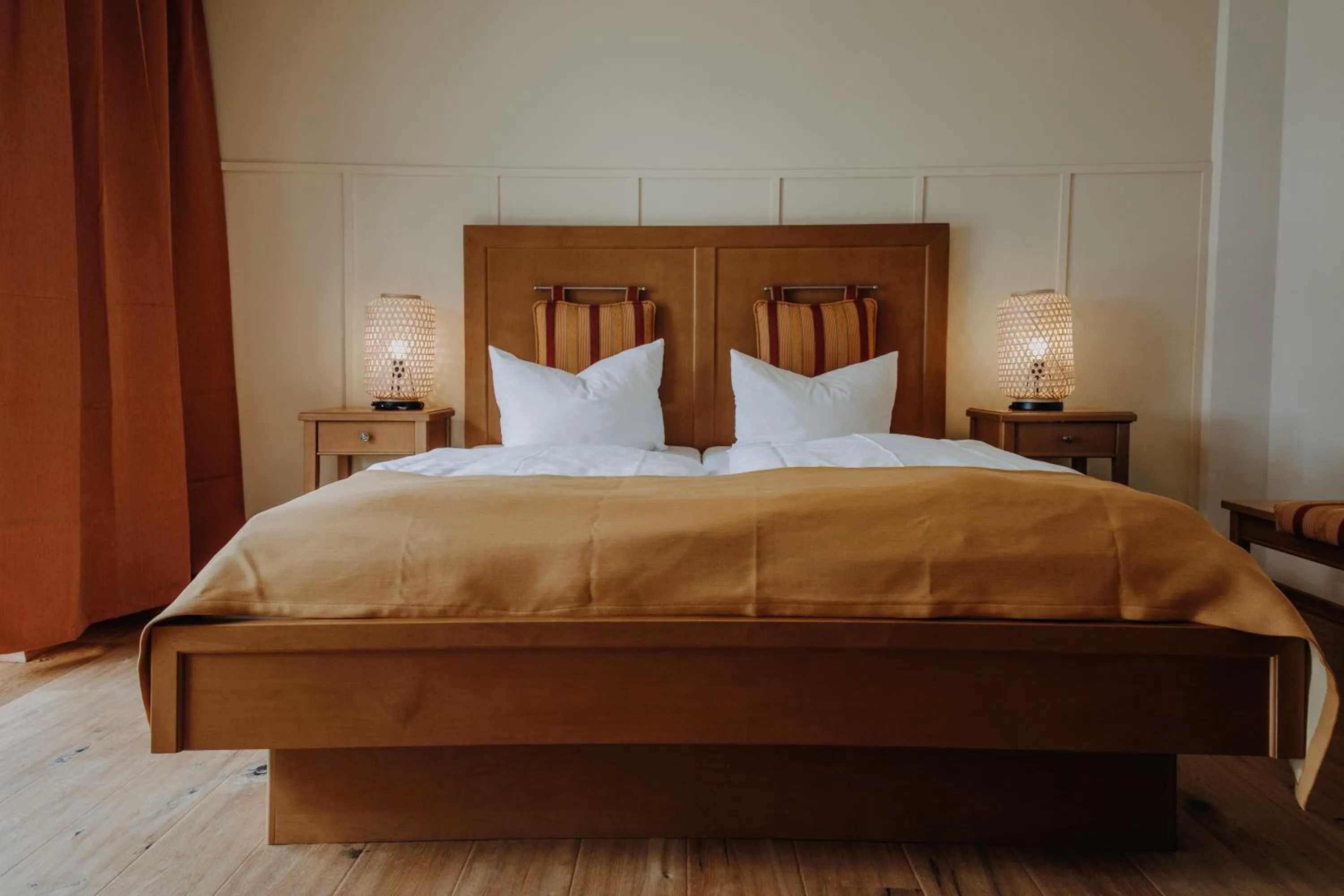 Bed in Hotel zur Treene