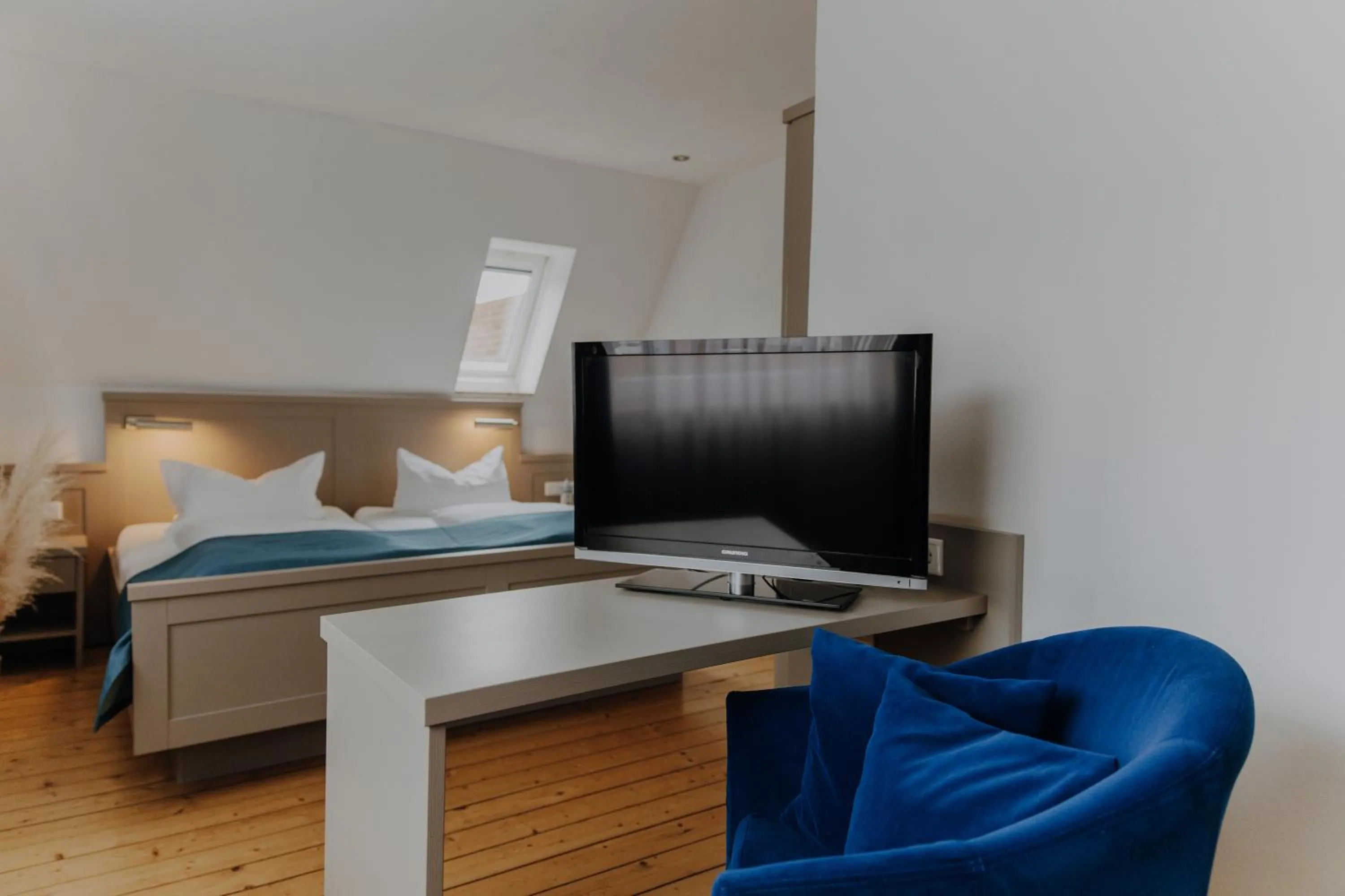 Bed in Hotel zur Treene