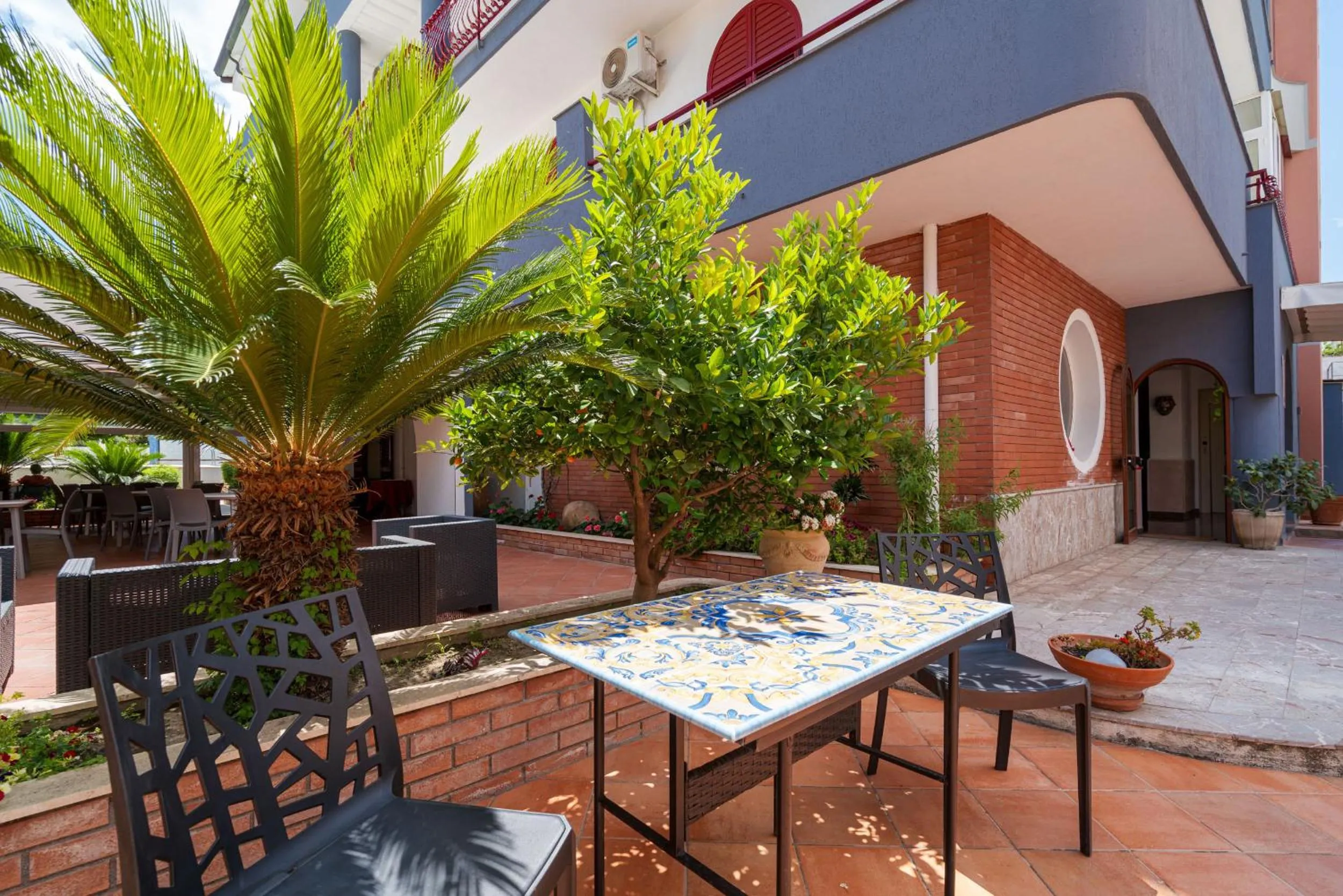 Garden in Hotel Alexander