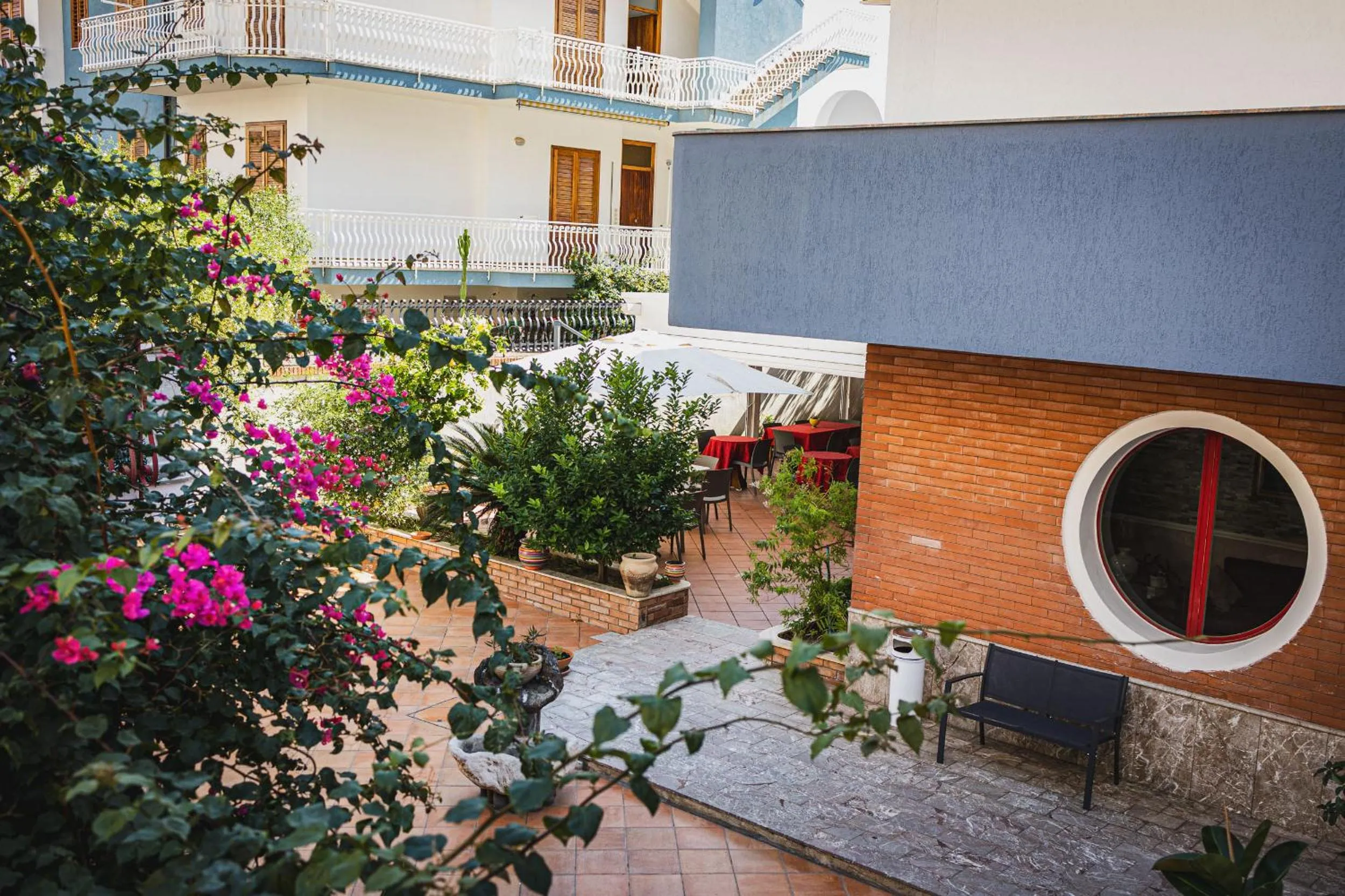 Garden in Hotel Alexander