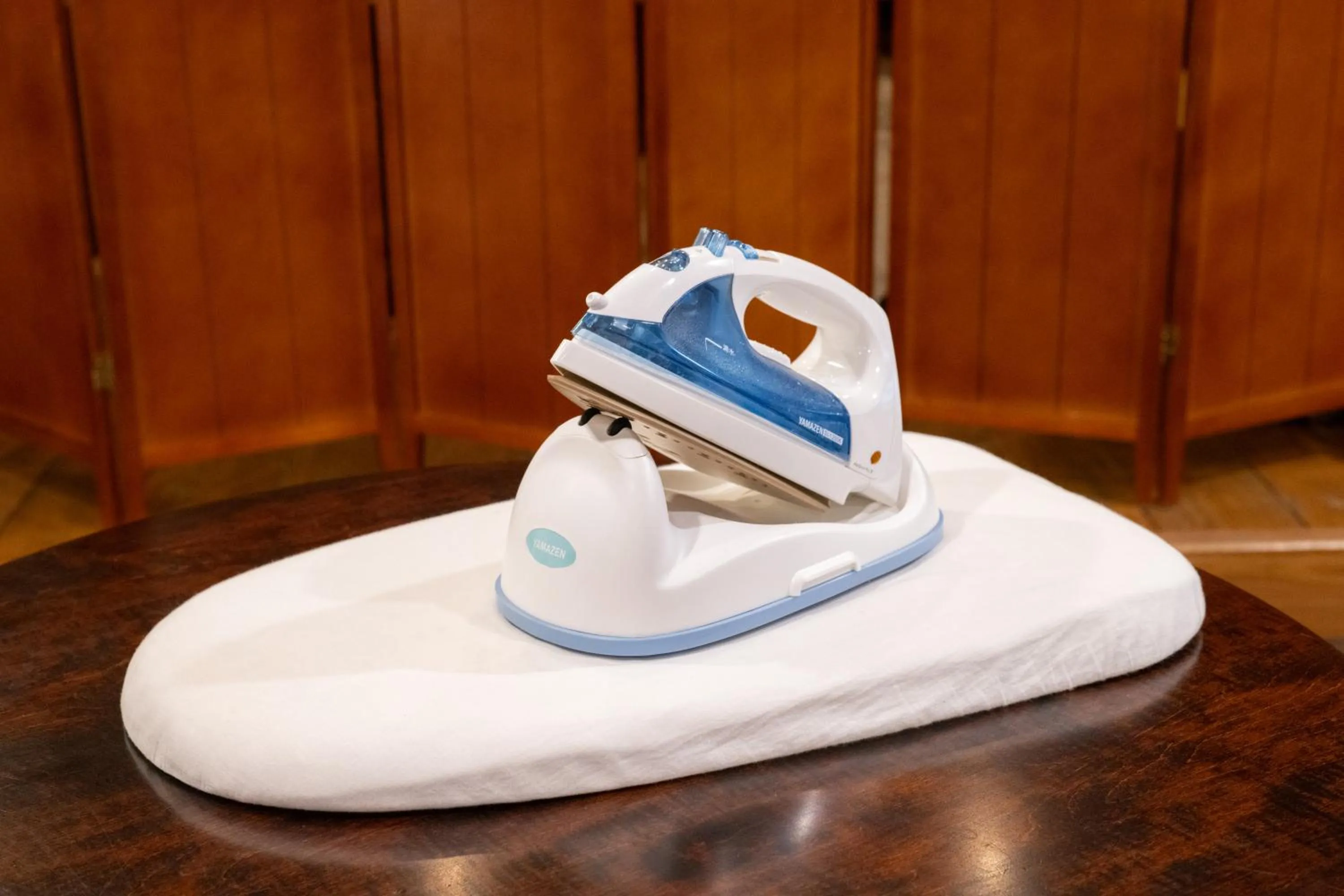 flat iron in Hotel Matsumoto Yorozuya