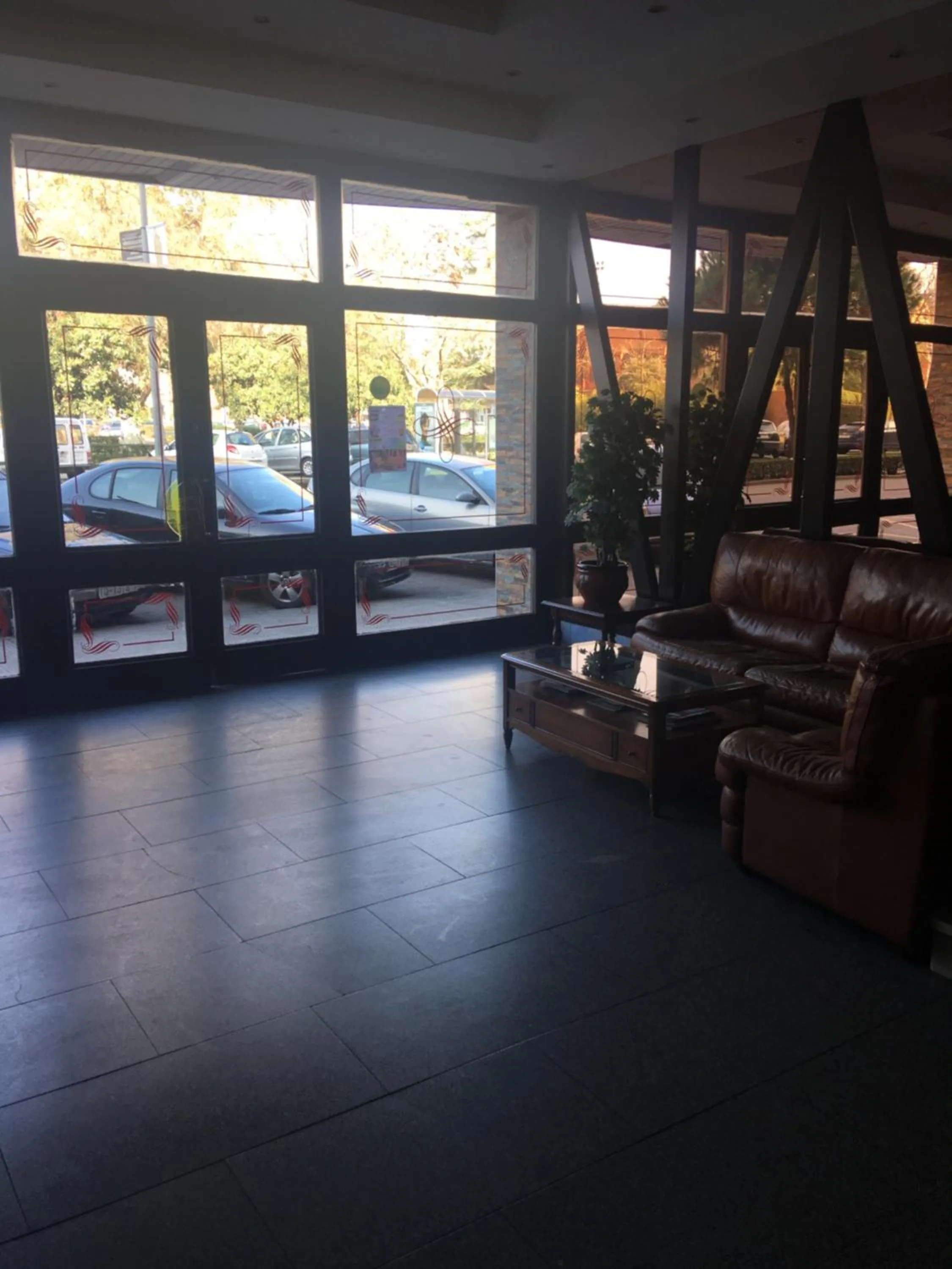 Lobby or reception in Hotel Perales