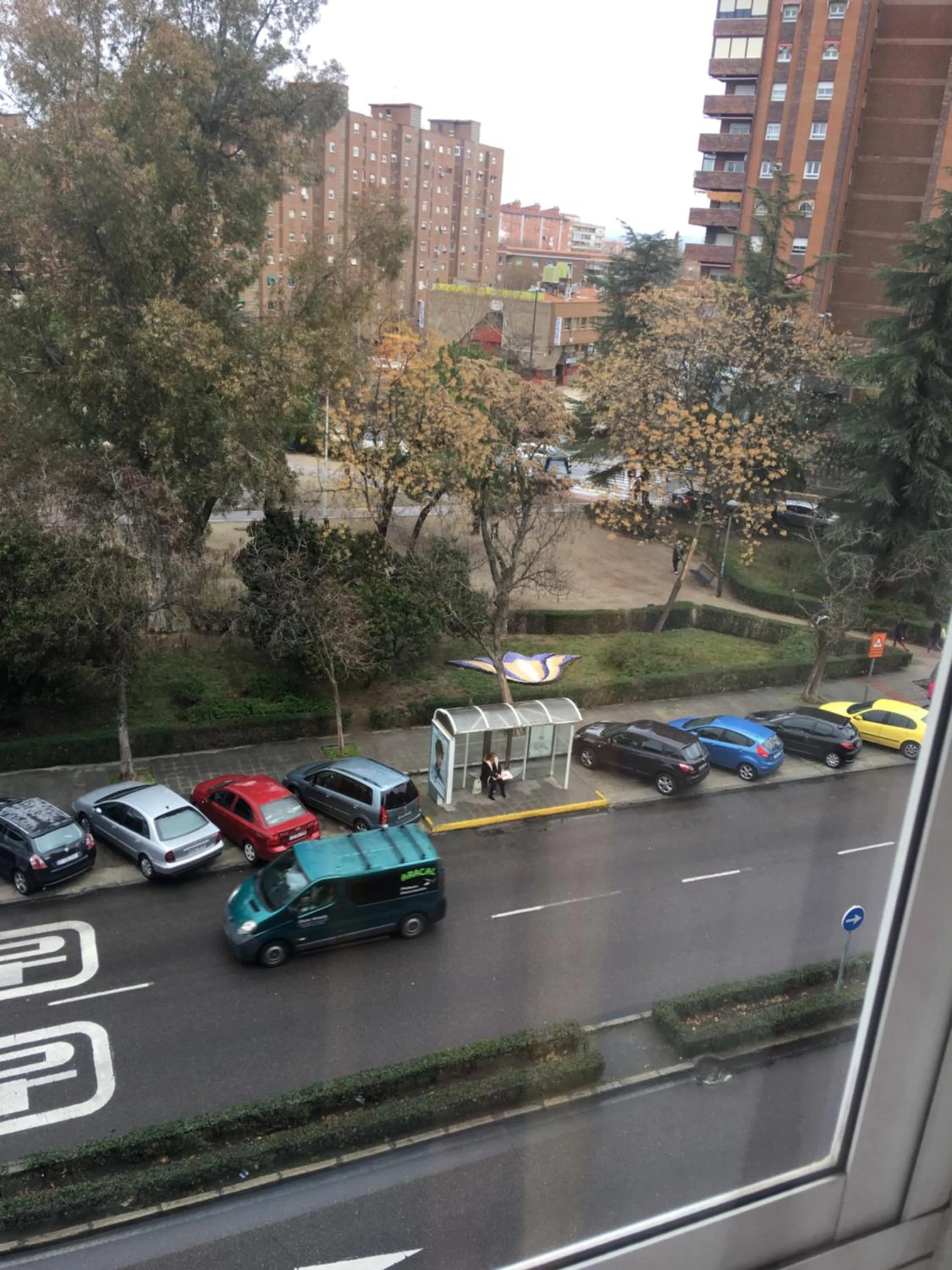 City view in Hotel Perales