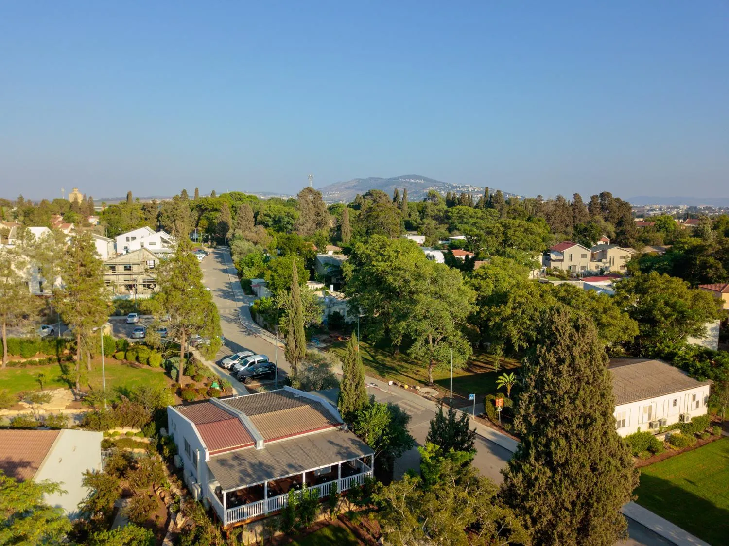 Bird's eye view in Holiday Village Kibbutz Mizra