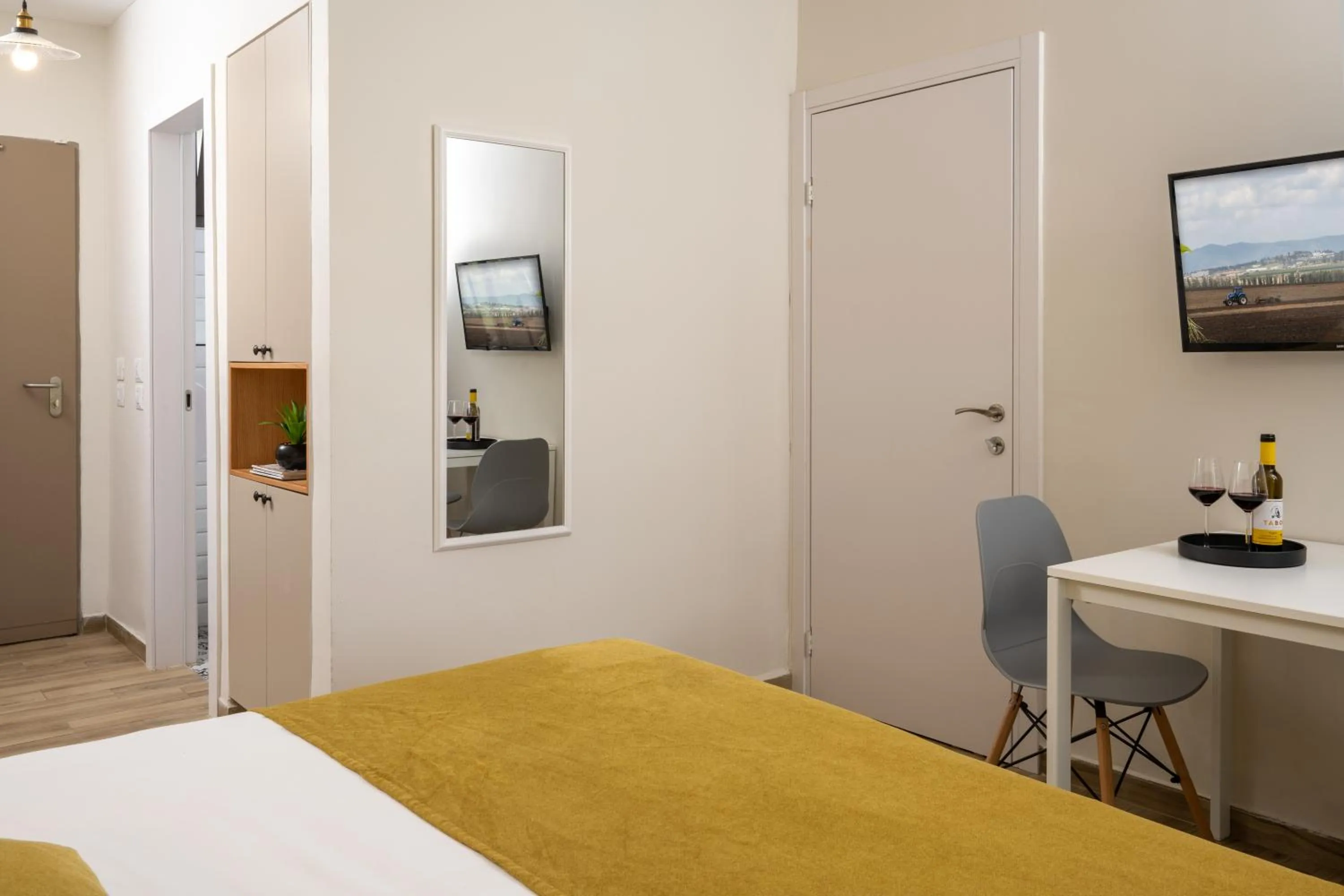 Photo of the whole room, Bed in Holiday Village Kibbutz Mizra