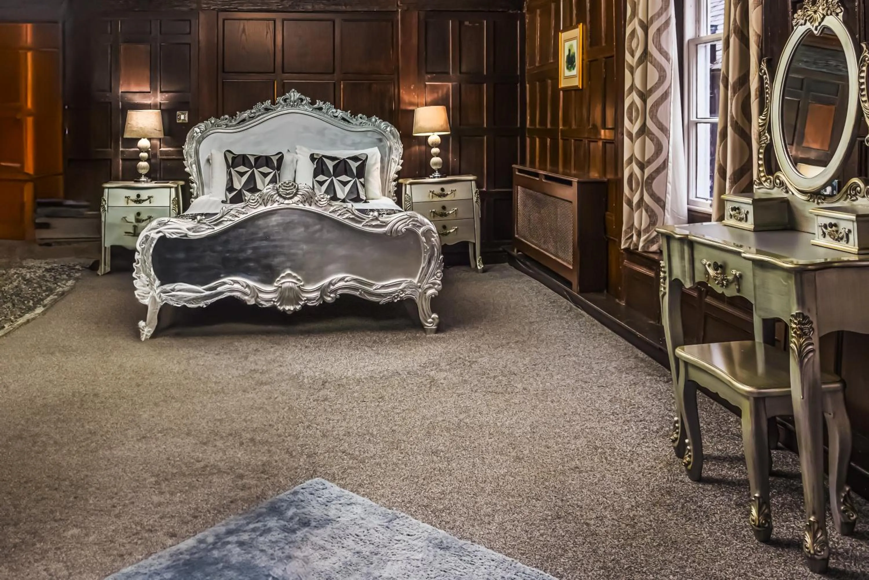 Bedroom, Bed in The Pied Bull