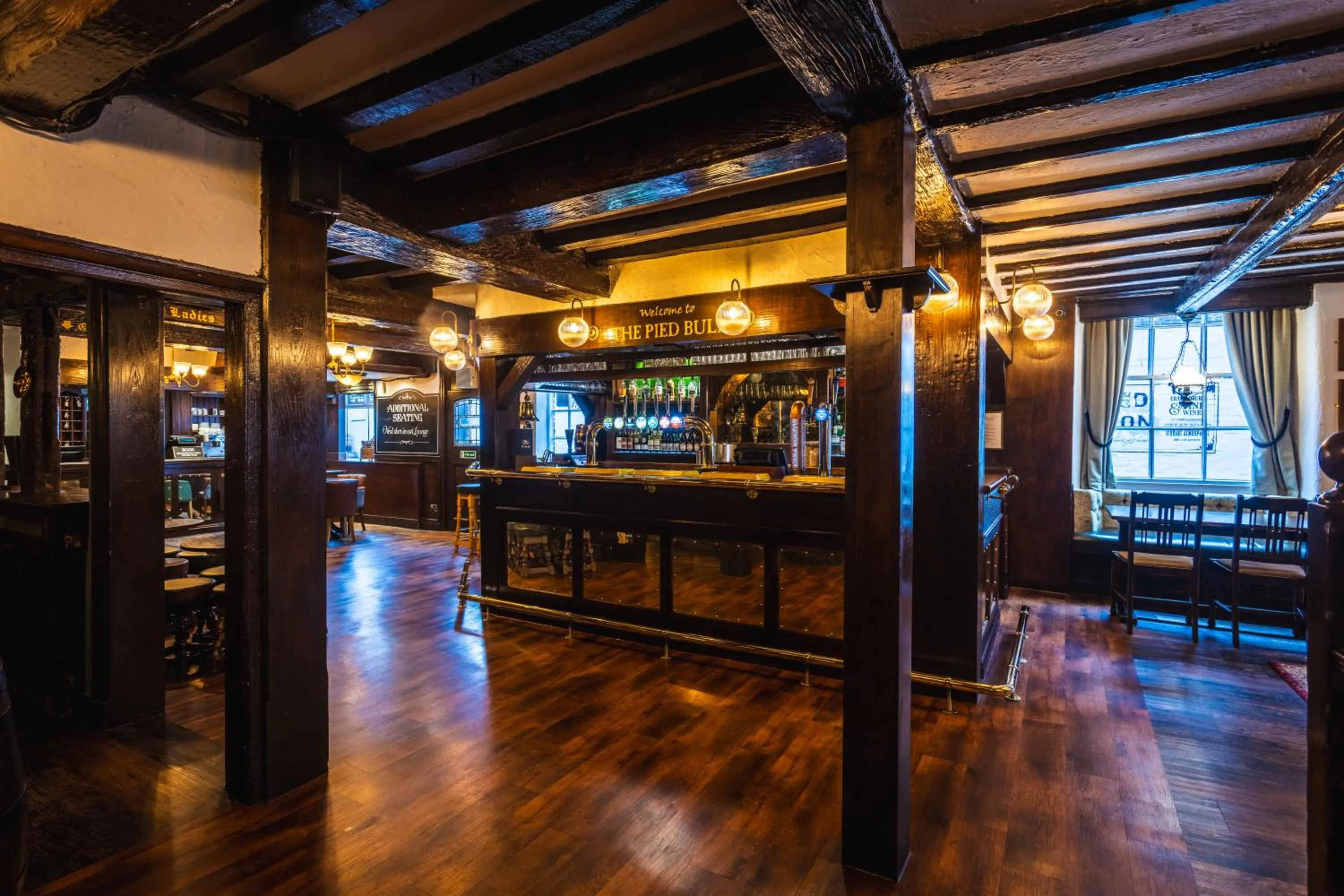Lounge or bar in The Pied Bull