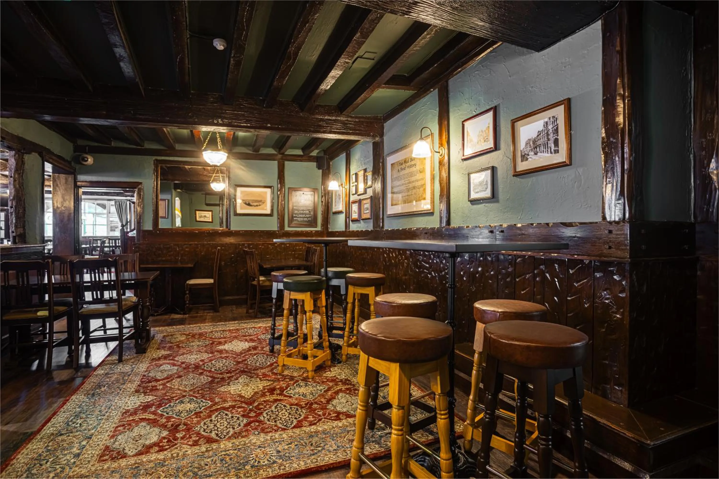 Lounge or bar in The Pied Bull