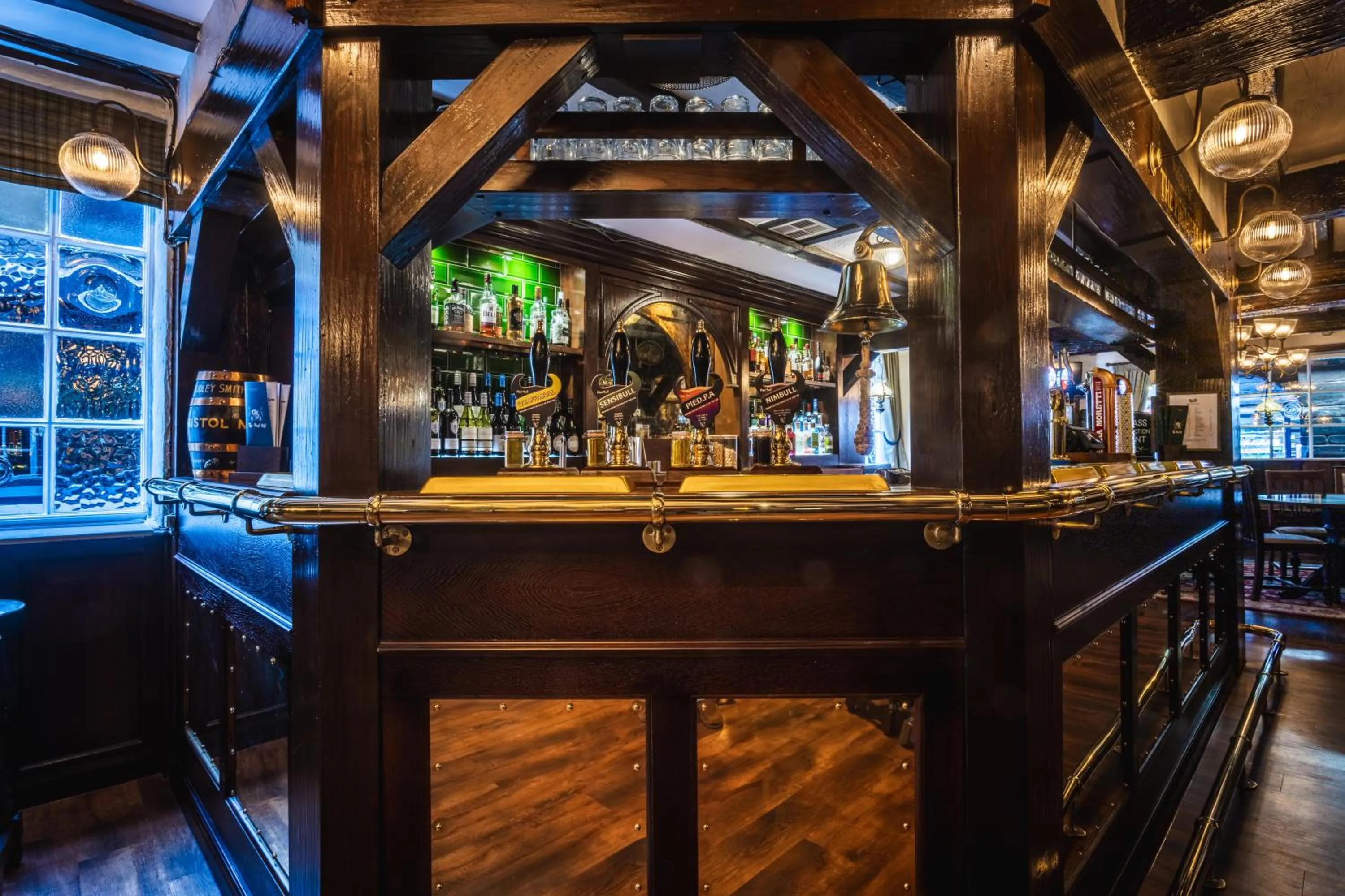 Lounge or bar in The Pied Bull