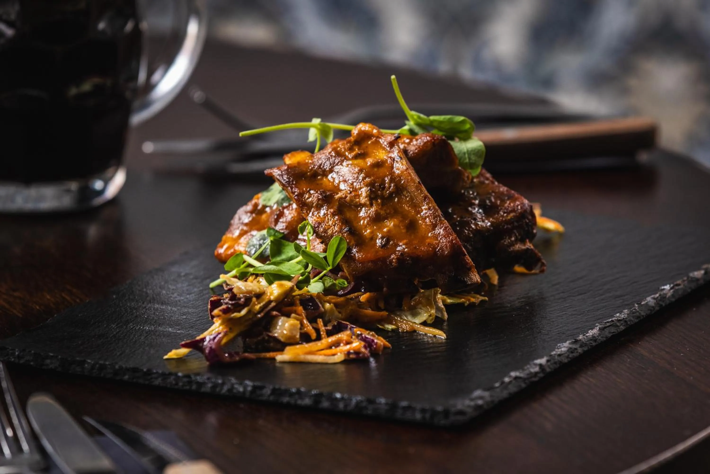 Food close-up in The Pied Bull