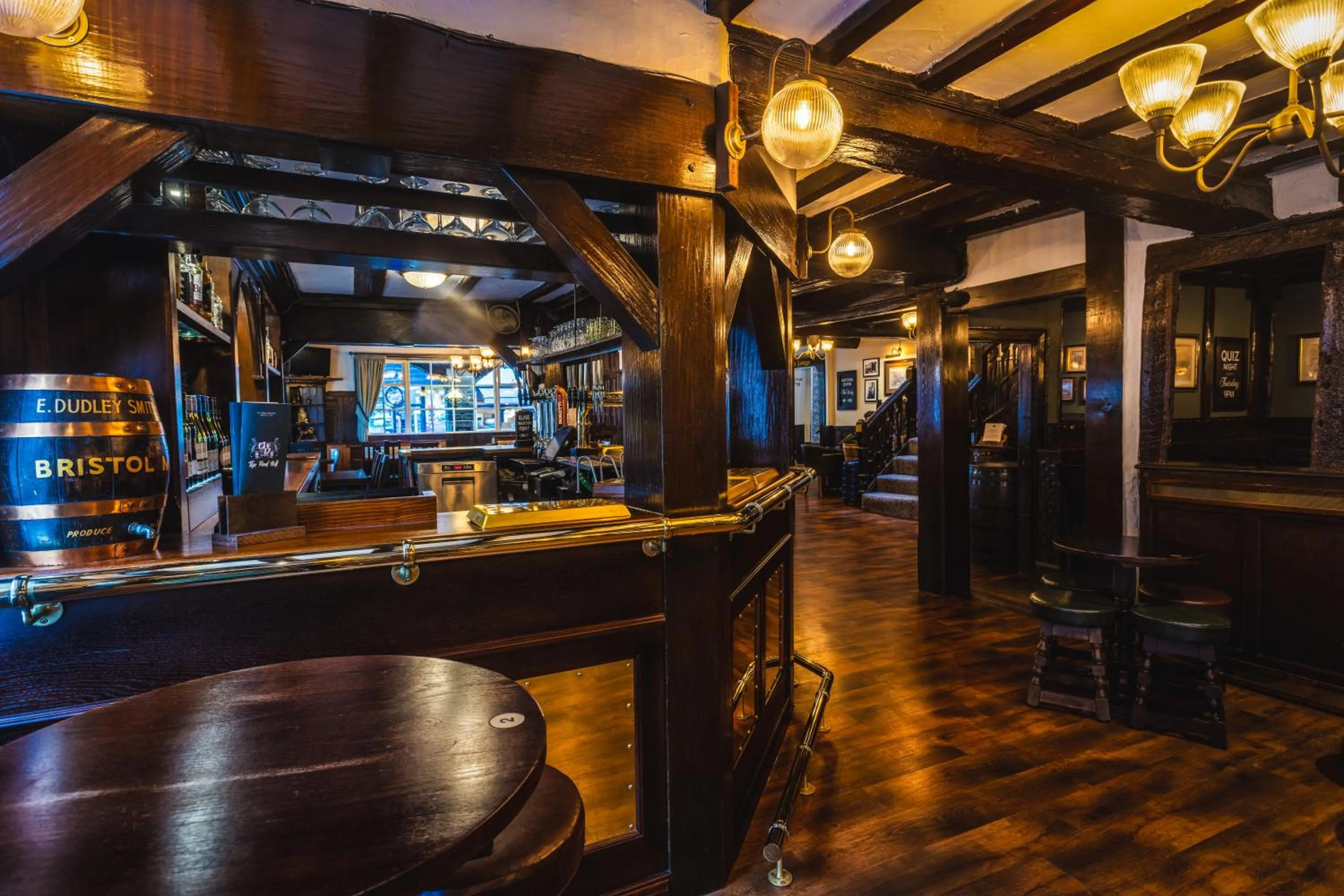 Lounge or bar in The Pied Bull
