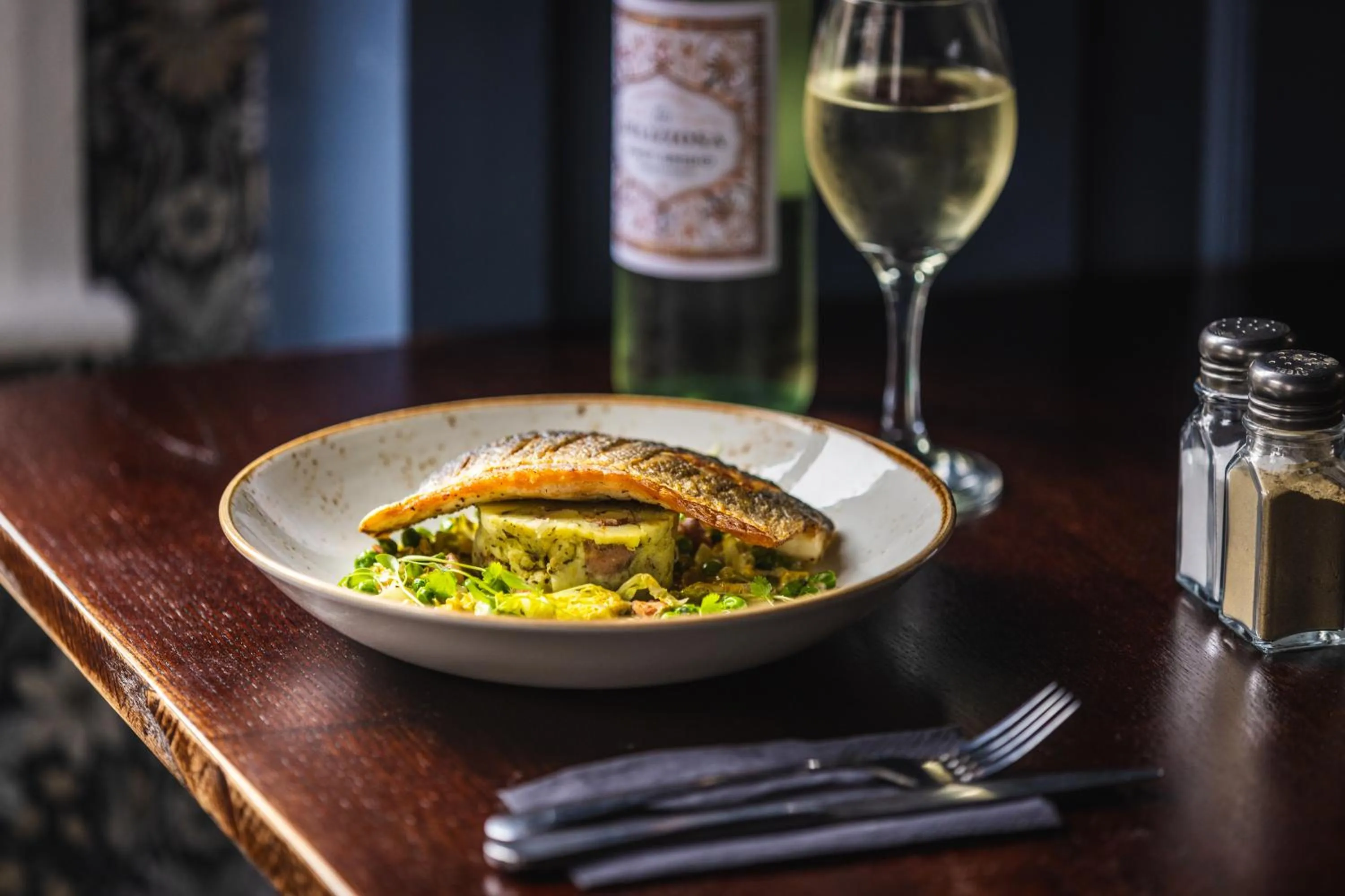 Food in The Pied Bull