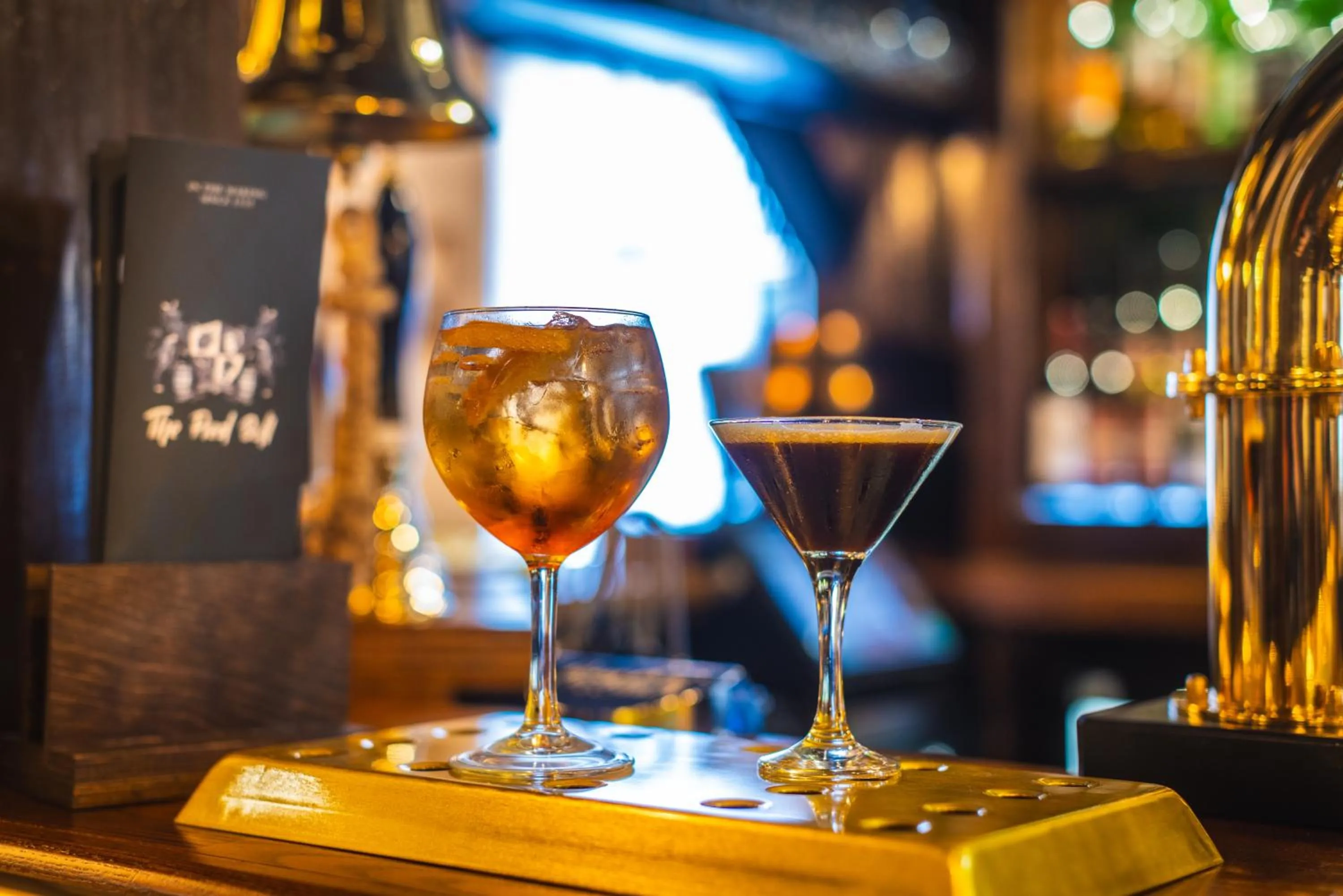 Drinks in The Pied Bull