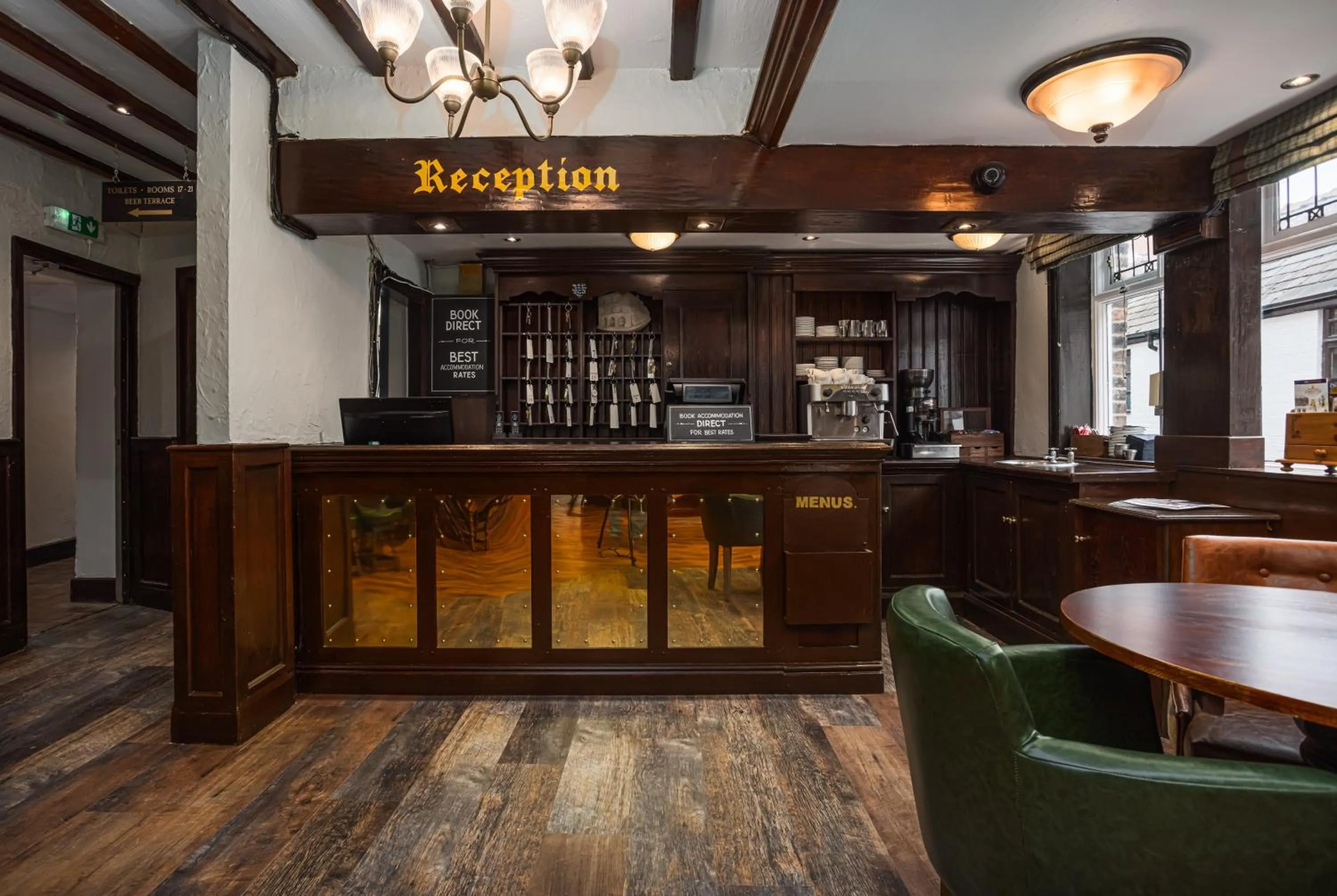 Lounge or bar in The Pied Bull