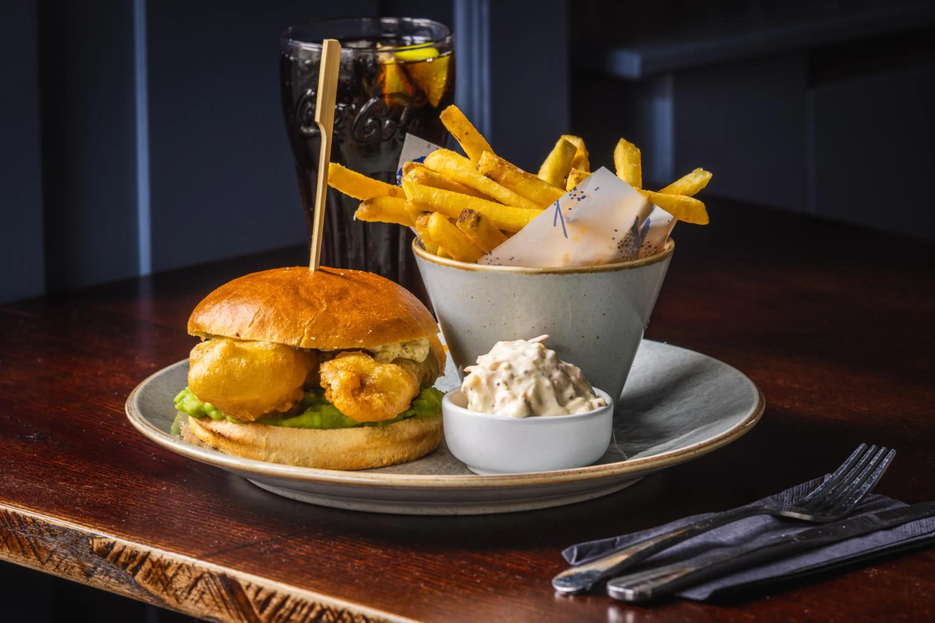 Food in The Pied Bull