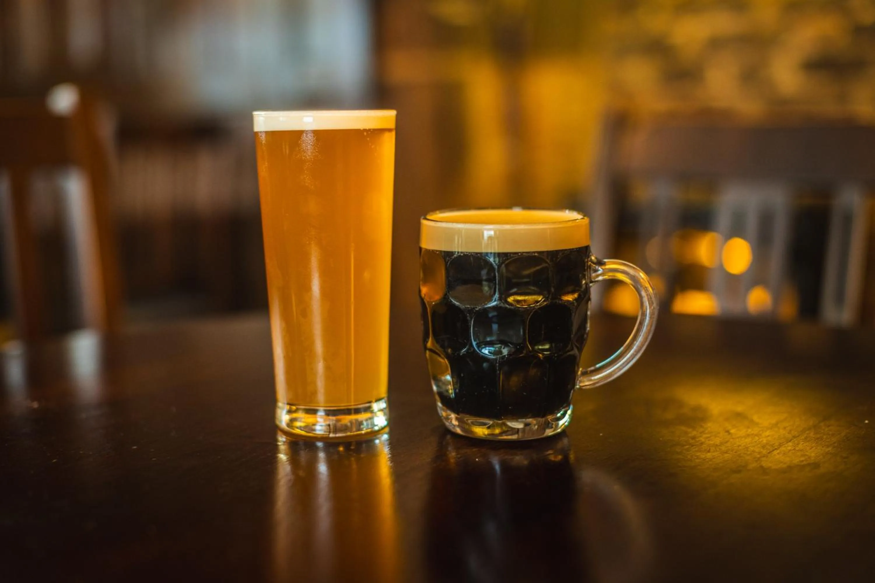 Drinks in The Pied Bull