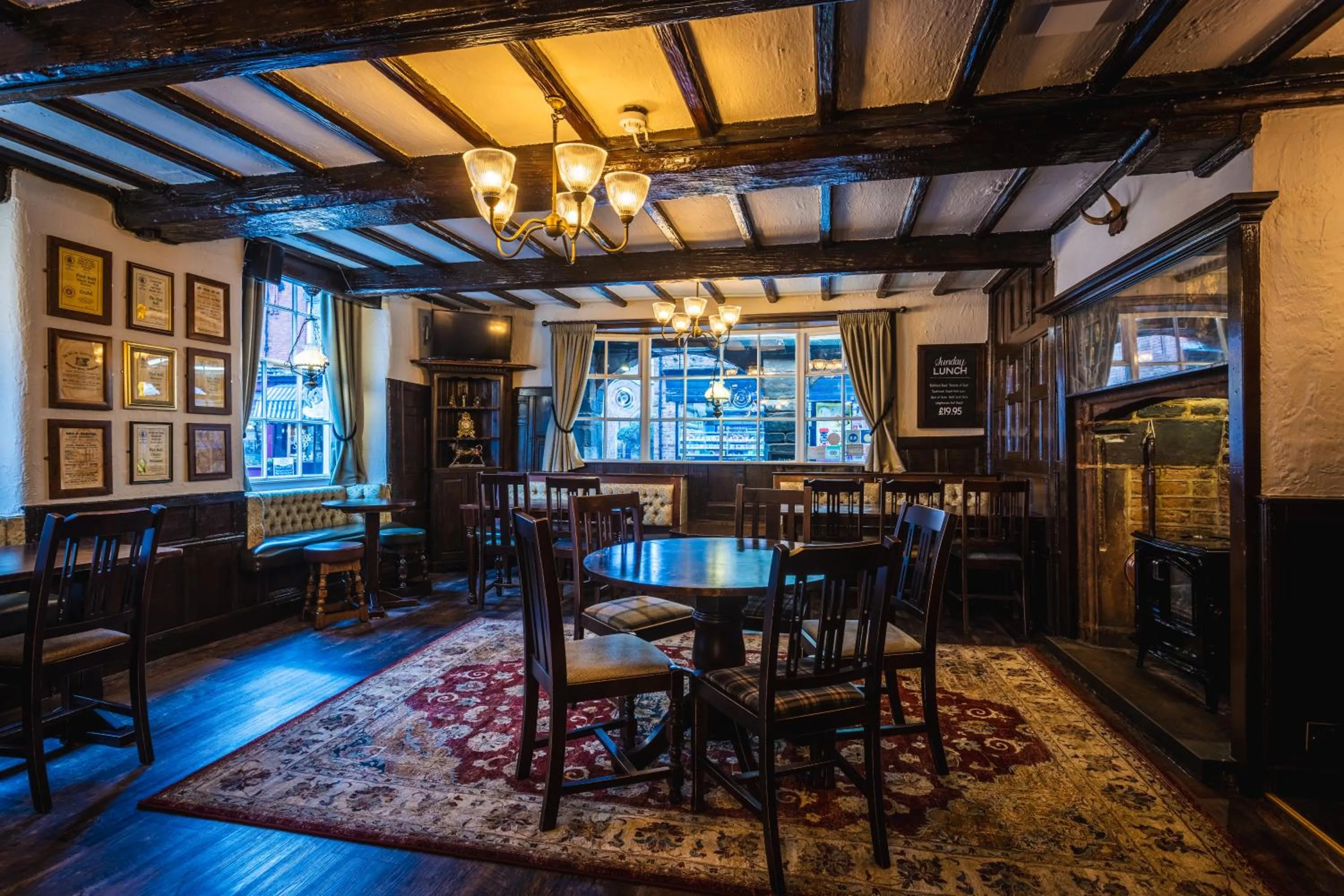 Lounge or bar in The Pied Bull