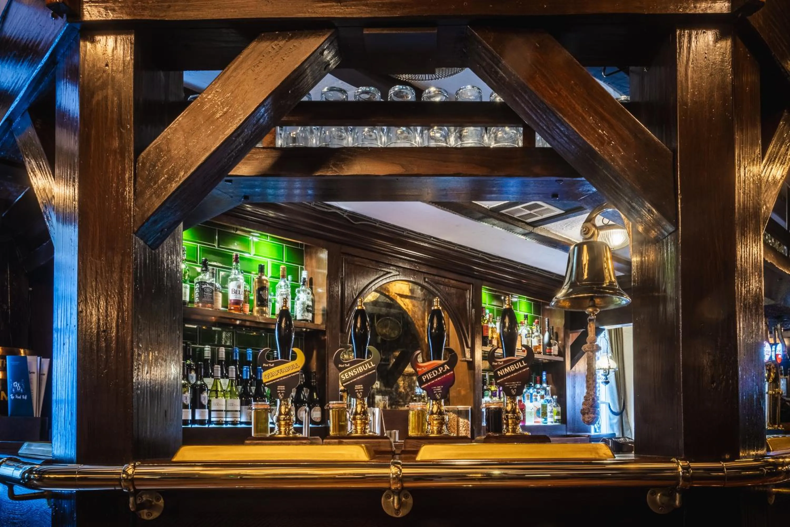 Lounge or bar in The Pied Bull