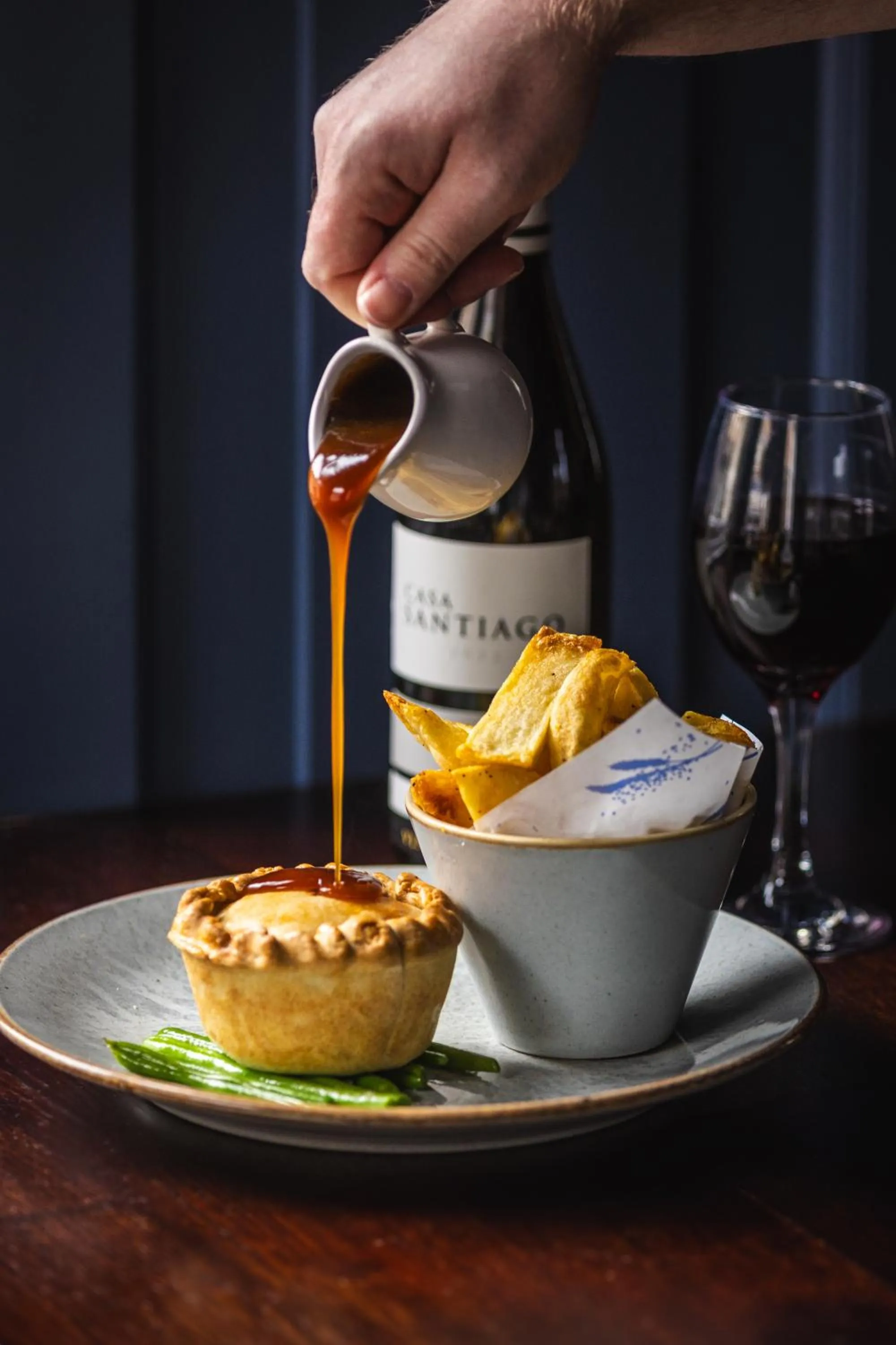 Food in The Pied Bull